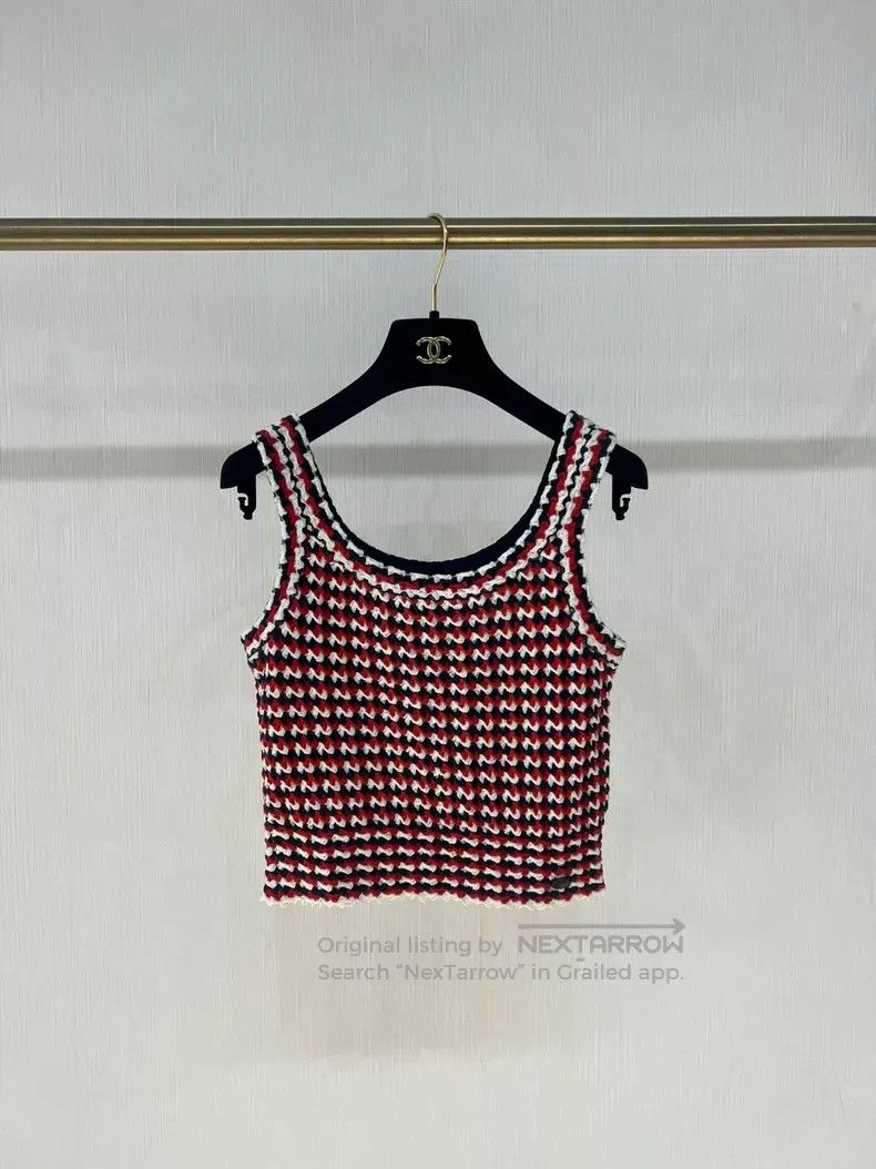 Chanel Chanel Colourful woven vest Size XS / US 0-2 / IT 36-38 - 1 Thumbnail