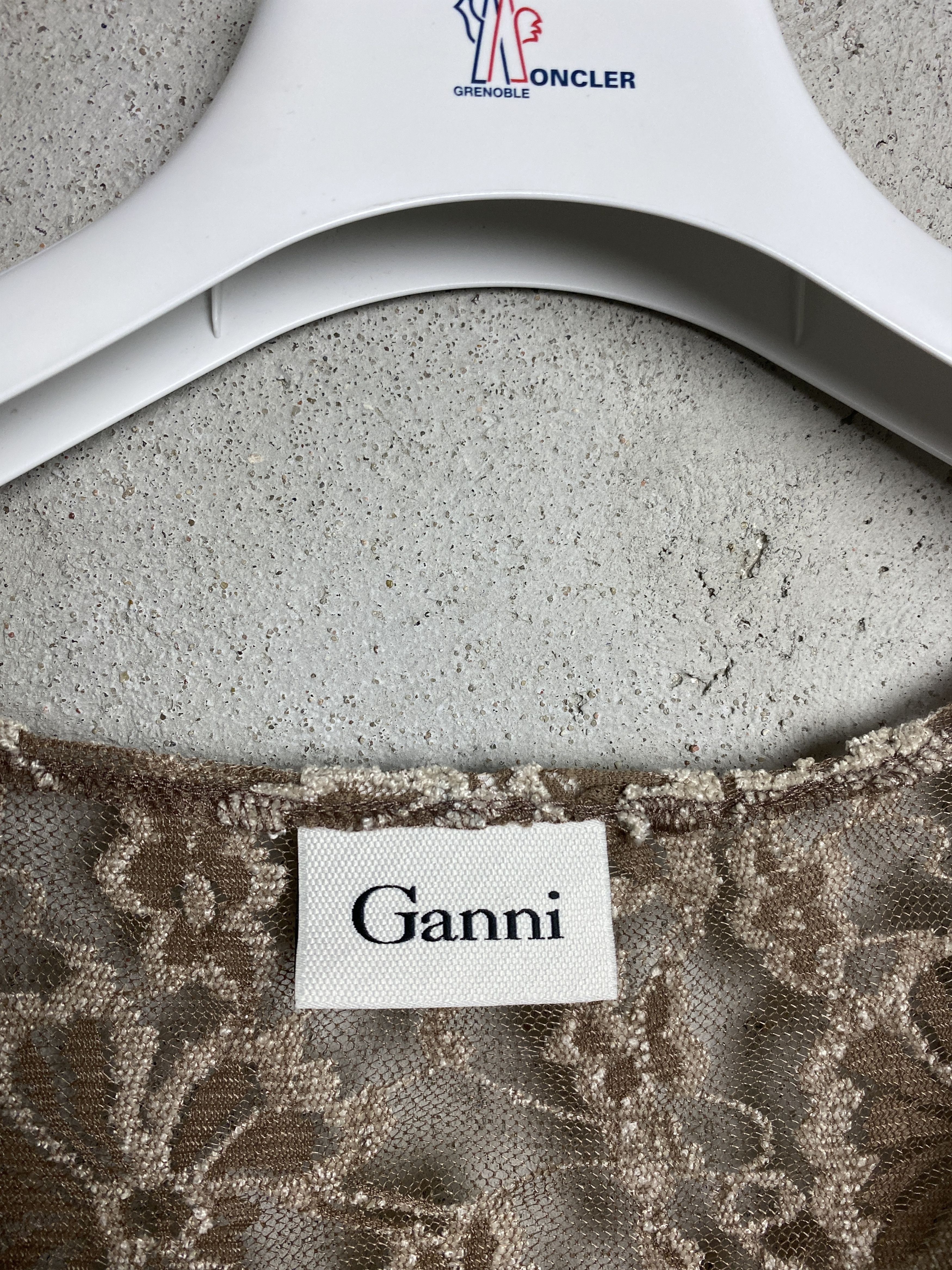 Ganni Ganni Pin up Lace long sleeve mesh Size XL / US 12-14 / IT 48-50 - 5 Thumbnail