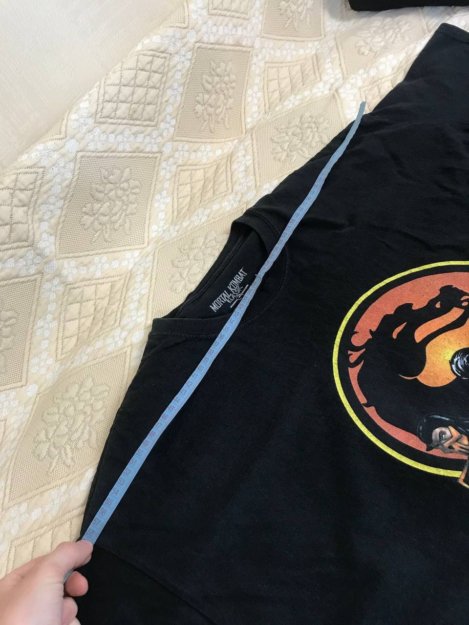 Microsoft 🔥 RARE Vintage Mortal Combat Tee T-Shirt Video Game Apple Size US L / EU 52-54 / 3 - 9 Thumbnail
