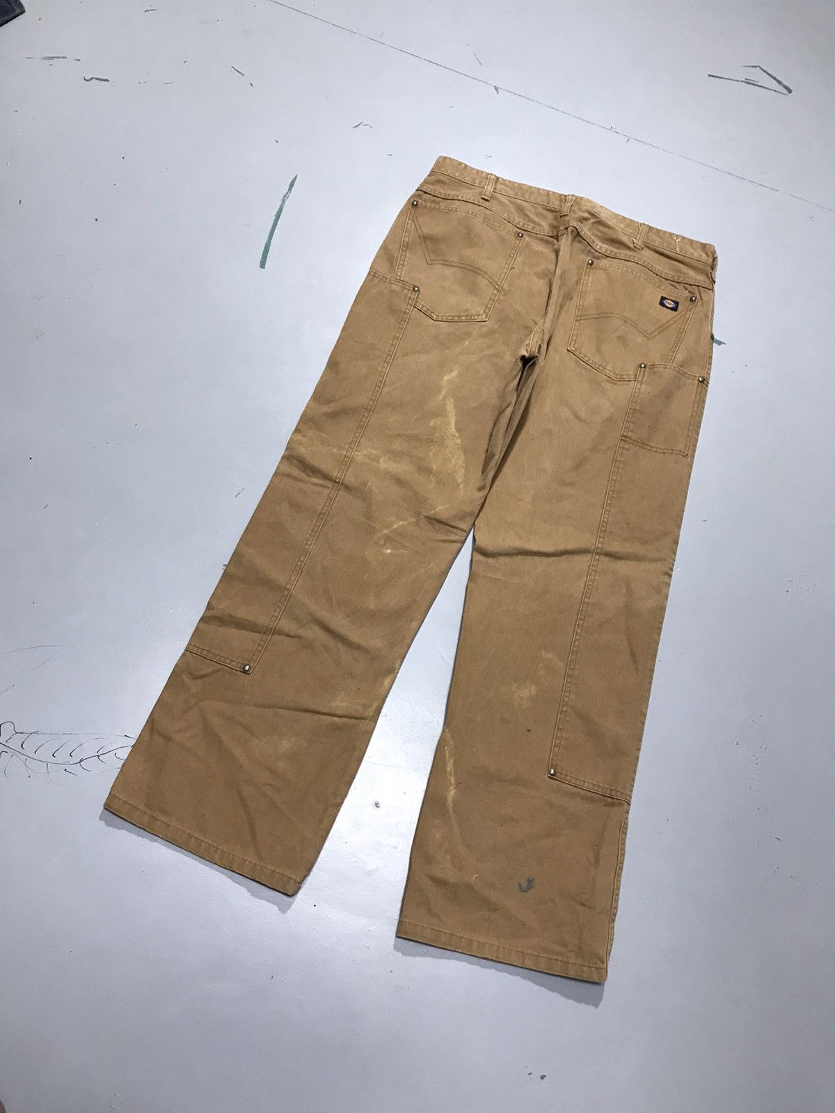 Dickies Vintage dickies double knee workwear denim Size US 38 / EU 54 - 8 Thumbnail