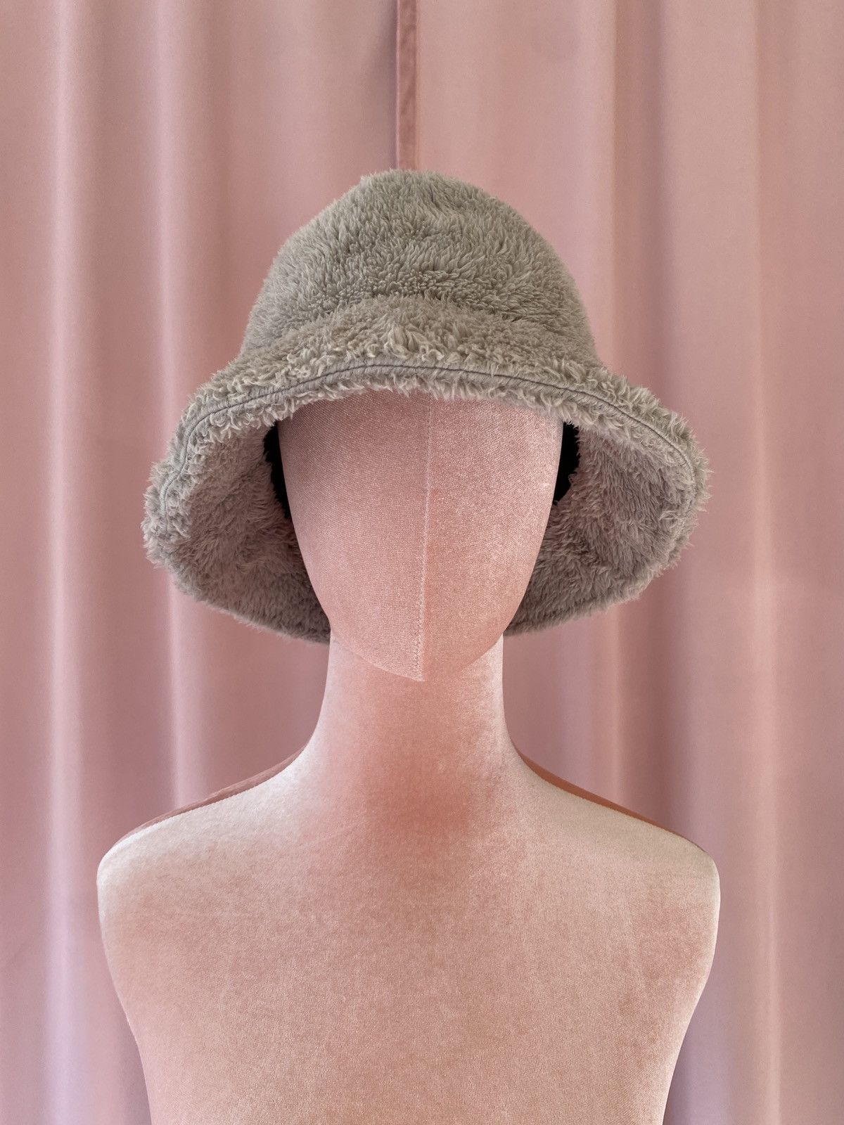 Muji Muji Recycle Polyester Boa Bucket Hat Size ONE SIZE - 1 Thumbnail