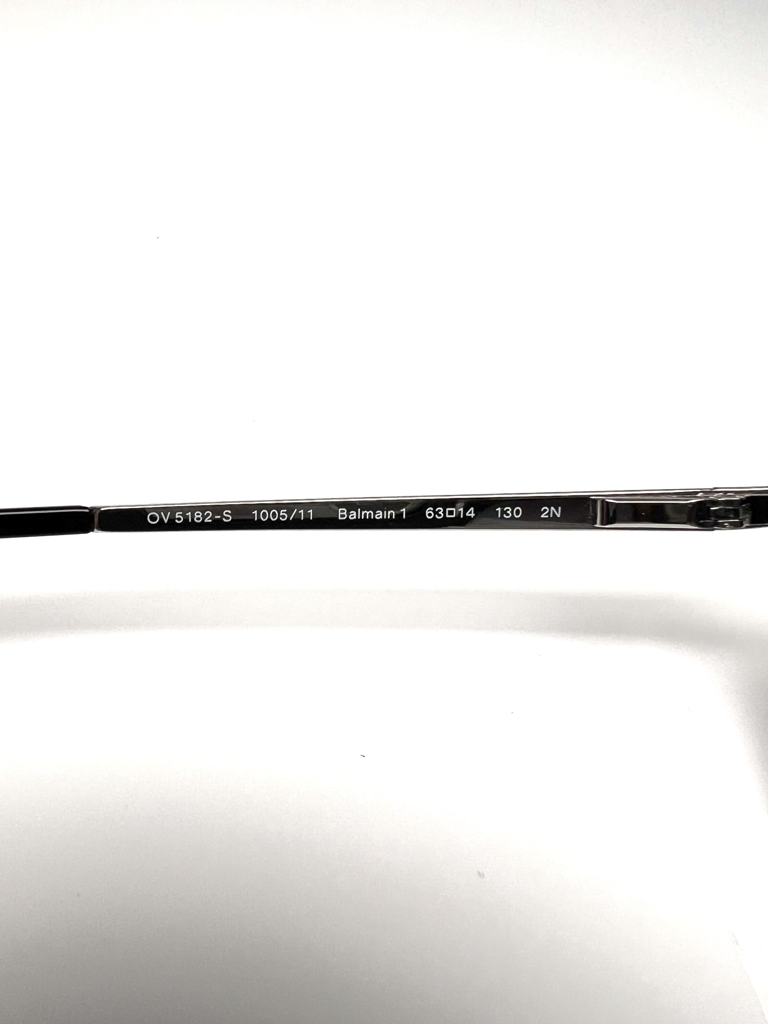 Balmain NEW OLIVER PEOPLES / BALMAIN GREY RADIENT AVIATOR SUNGLASSES Size ONE SIZE - 14 Thumbnail