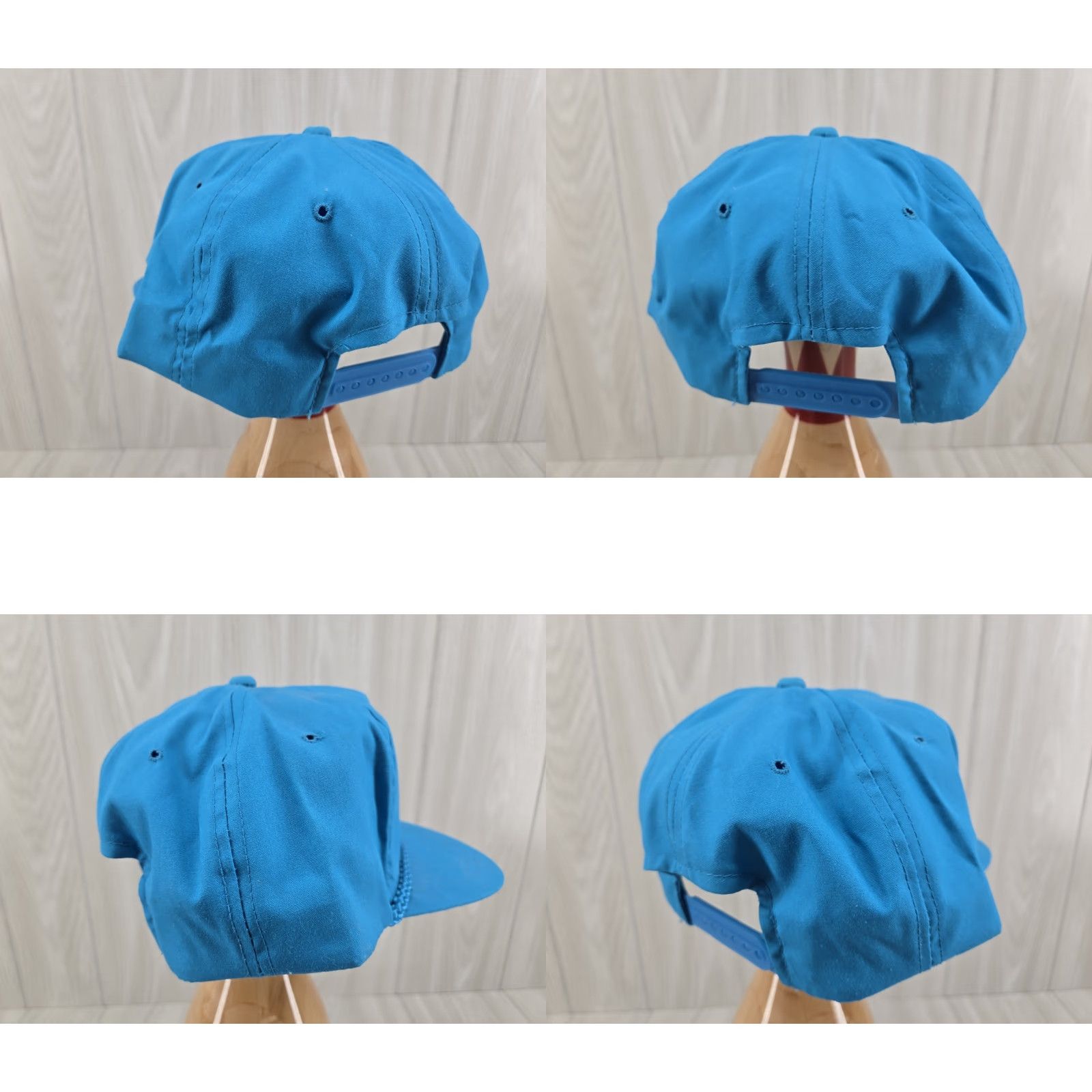Roper VINTAGE Creative Ministries Rope Hat Trucker Hat Teal Illusion Ventriloquism Blue One Size Men Mens Size ONE SIZE - 8 Thumbnail