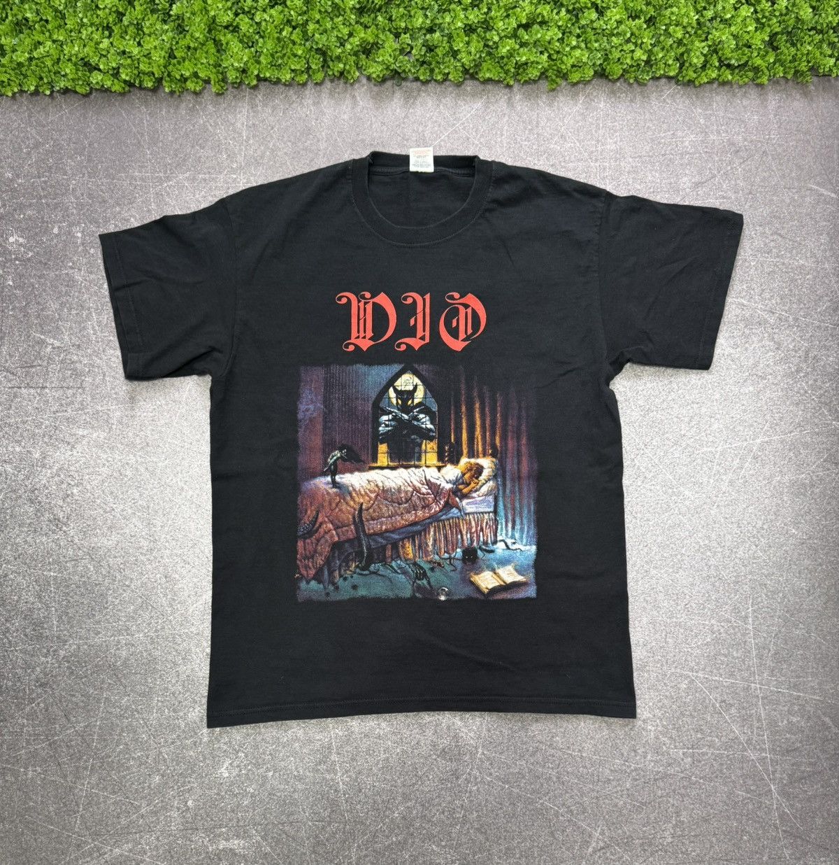 Vintage Vintage Dio T Shirt Rock Band Dream Evil Rock Band Size US L / EU 52-54 / 3 - 1 Thumbnail
