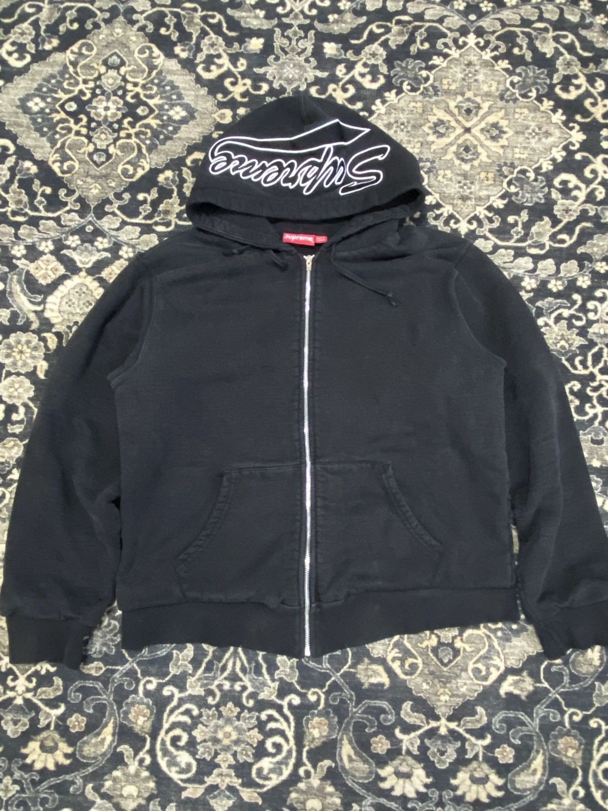 Streetwear × Supreme Supreme 'Fuck Tha Police' FTP Thermal Zip Up