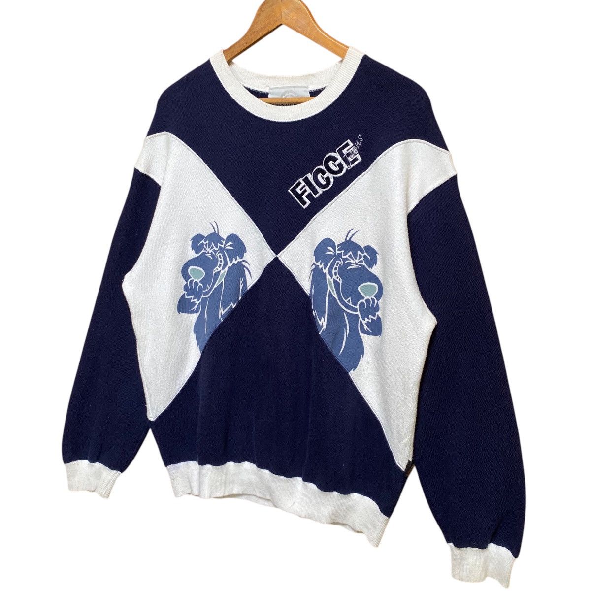 Designer × Vintage × Yoshiyuki Konishi 🔥 FICCE UOMO by YOSHIYUKI KONOSHI HANNA BARBERA SWEATSHIRT Size US L / EU 52-54 / 3 - 3 Thumbnail