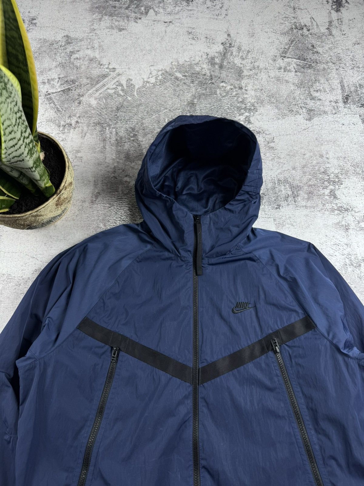 Nike Nike NSW Sportswear Windrunner Blue Men’s Medium Zip Jacket Hoodie Winderbreaker Size US M / EU 48-50 / 2 - 5 Thumbnail