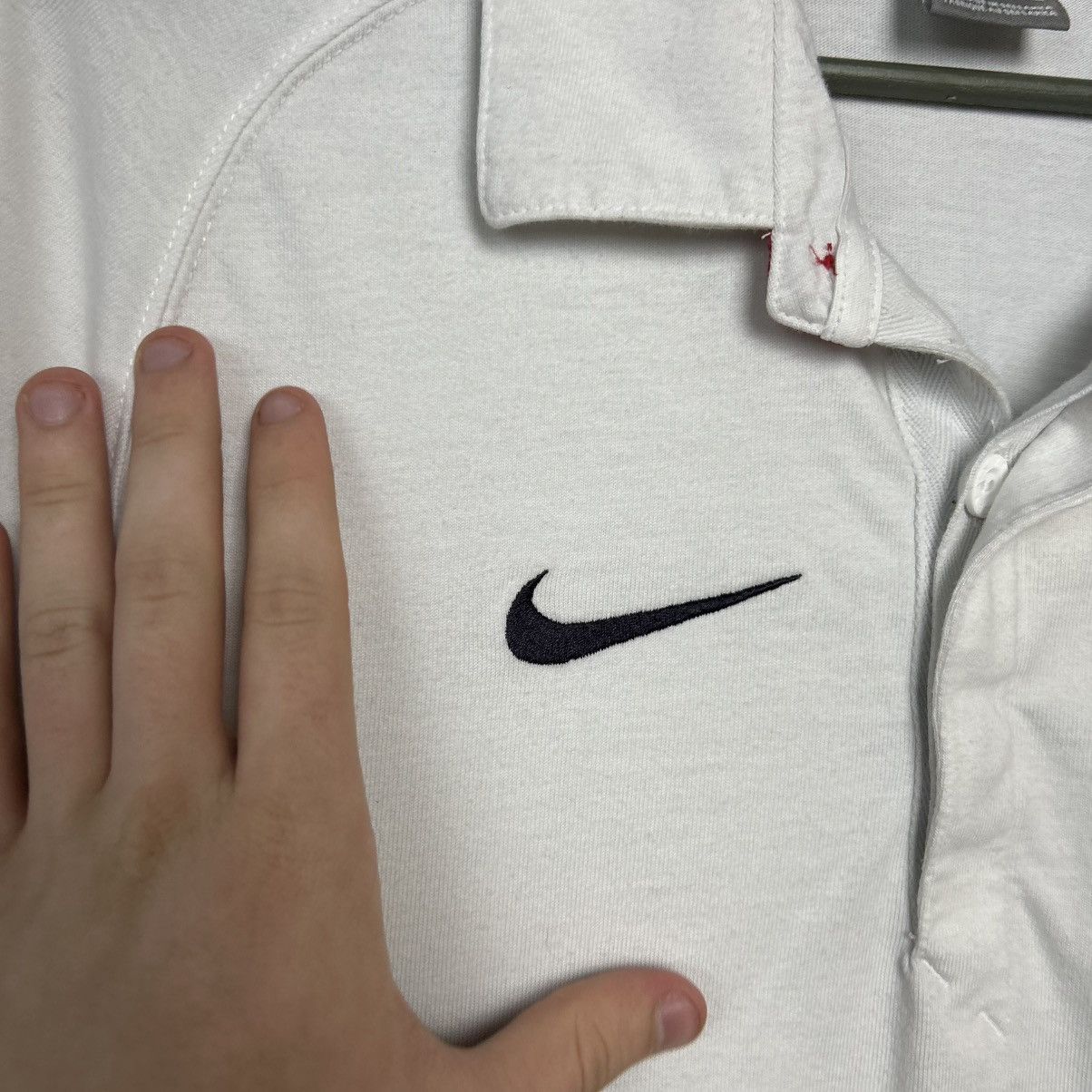 Nike Vintage Nike England Rugby O2 streetwear polo size S Size US S / EU 44-46 / 1 - 3 Thumbnail