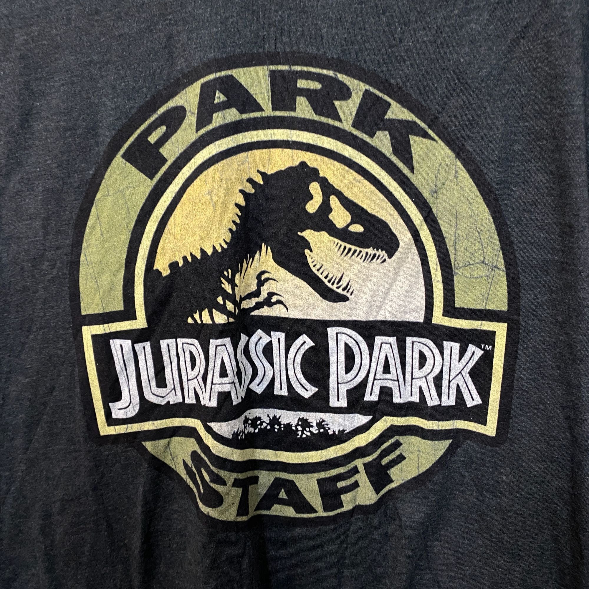 Other Jurassic Park Staff Movie Promo grey womans Tshirt size Medi Size M / US 6-8 / IT 42-44 - 2 Thumbnail