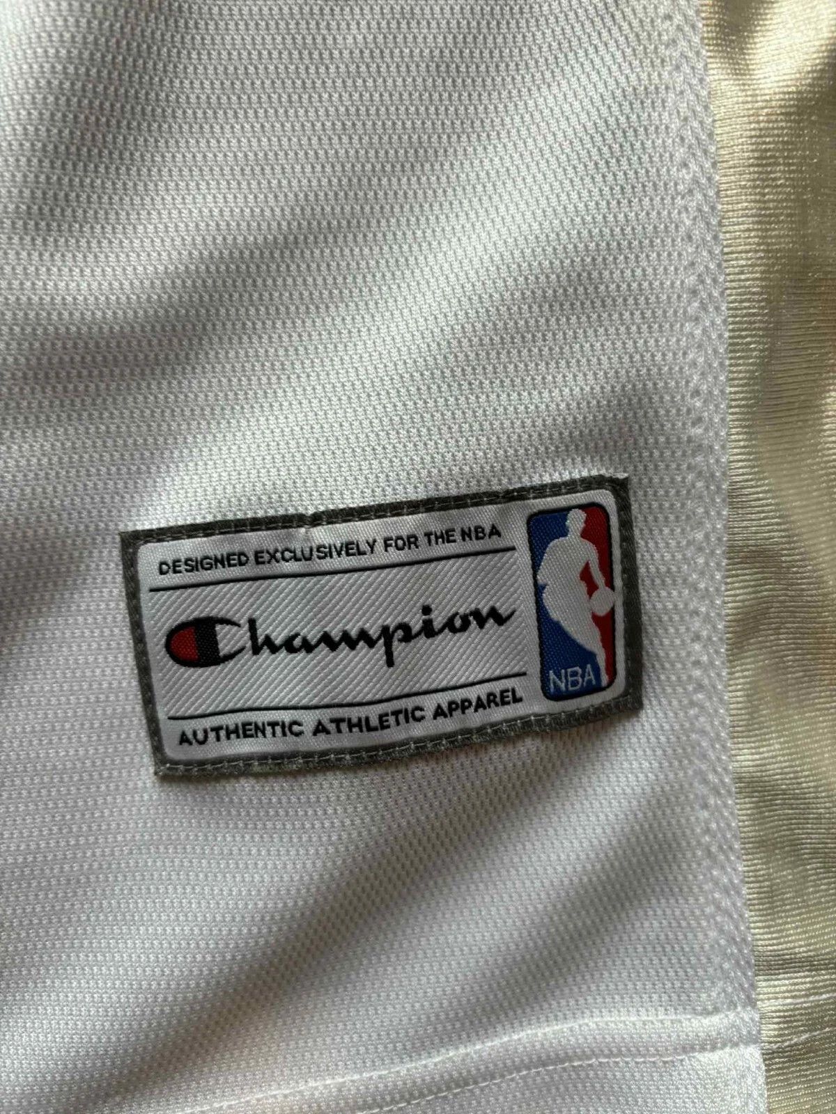 Champion NEW Shaquille O'Neal Miami Heat allwhite NBA jersey size L Size US L / EU 52-54 / 3 - 9 Thumbnail