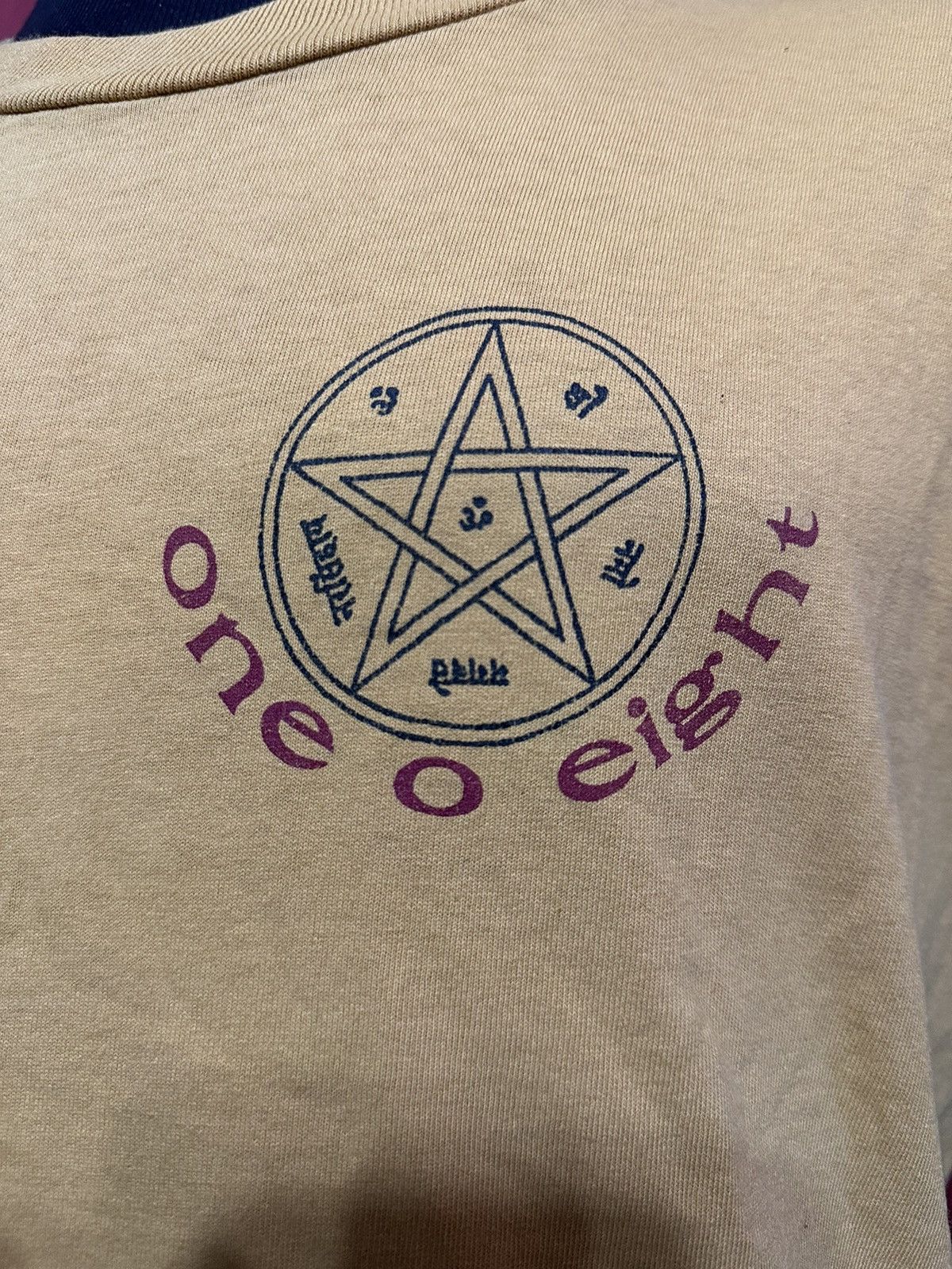 Vintage Vintage One O Eight Tshirt Defy The Lie Lotus Boho Grail Size US XL / EU 56 / 4 - 5 Thumbnail