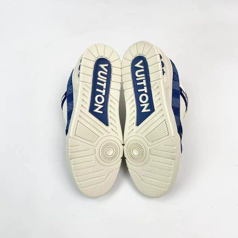 Louis Vuitton Louis Vuitton 24ss Trainer Denim Board Shoes Size US 4 / IT 34 - 7 Thumbnail