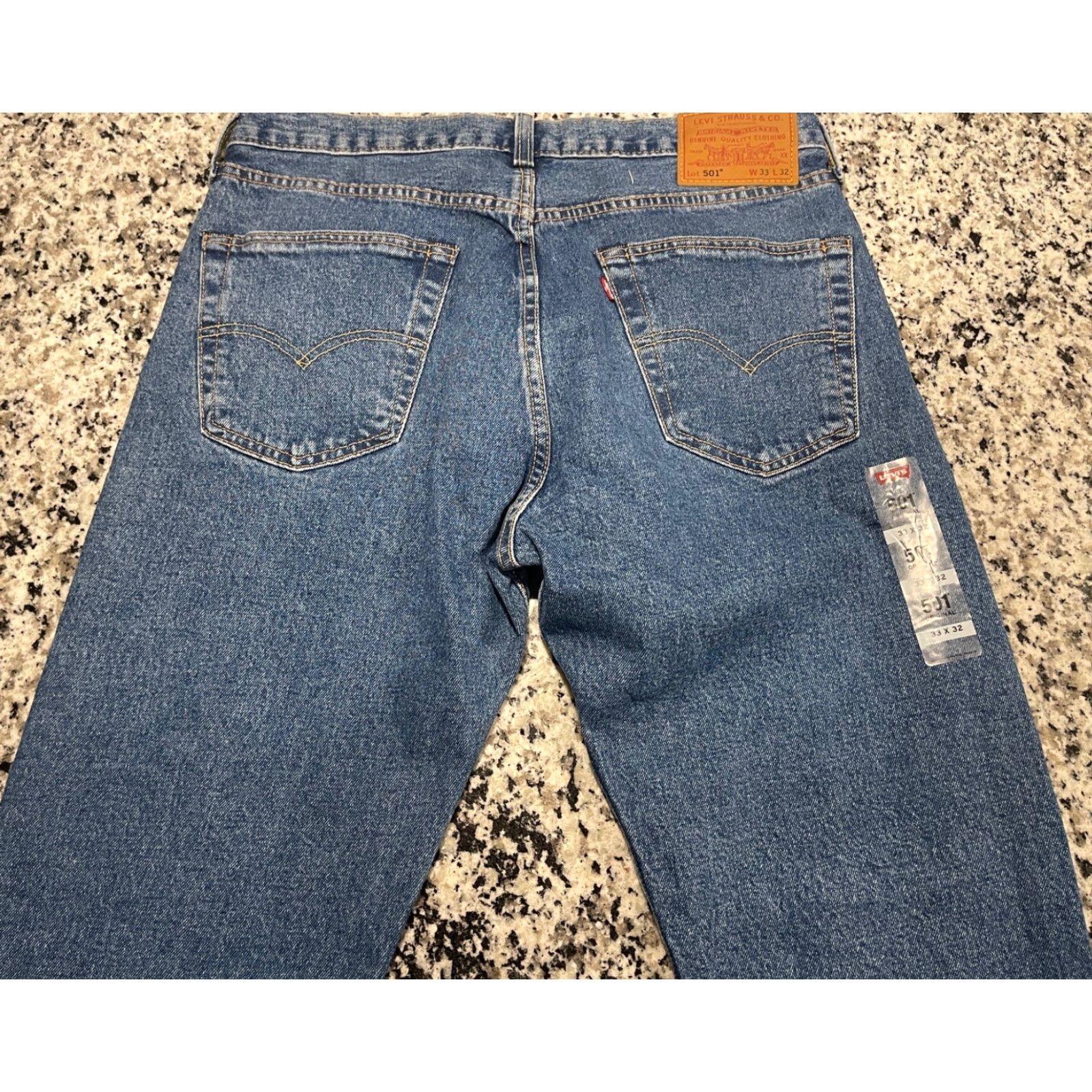 Levi's VINTAGE Levi's 501 XX Button Fly Denim Jeans Size 33x31 Blue Big E Mens Size US 33 - 5 Thumbnail