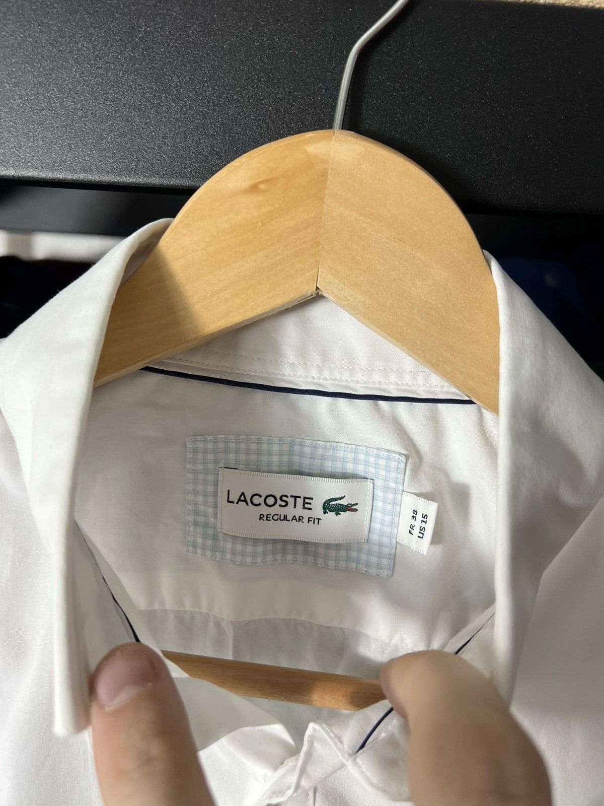Lacoste 🐊 Lacoste White Oxford Shirt Size S 🤍 Classic Button Size US S / EU 44-46 / 1 - 4 Thumbnail