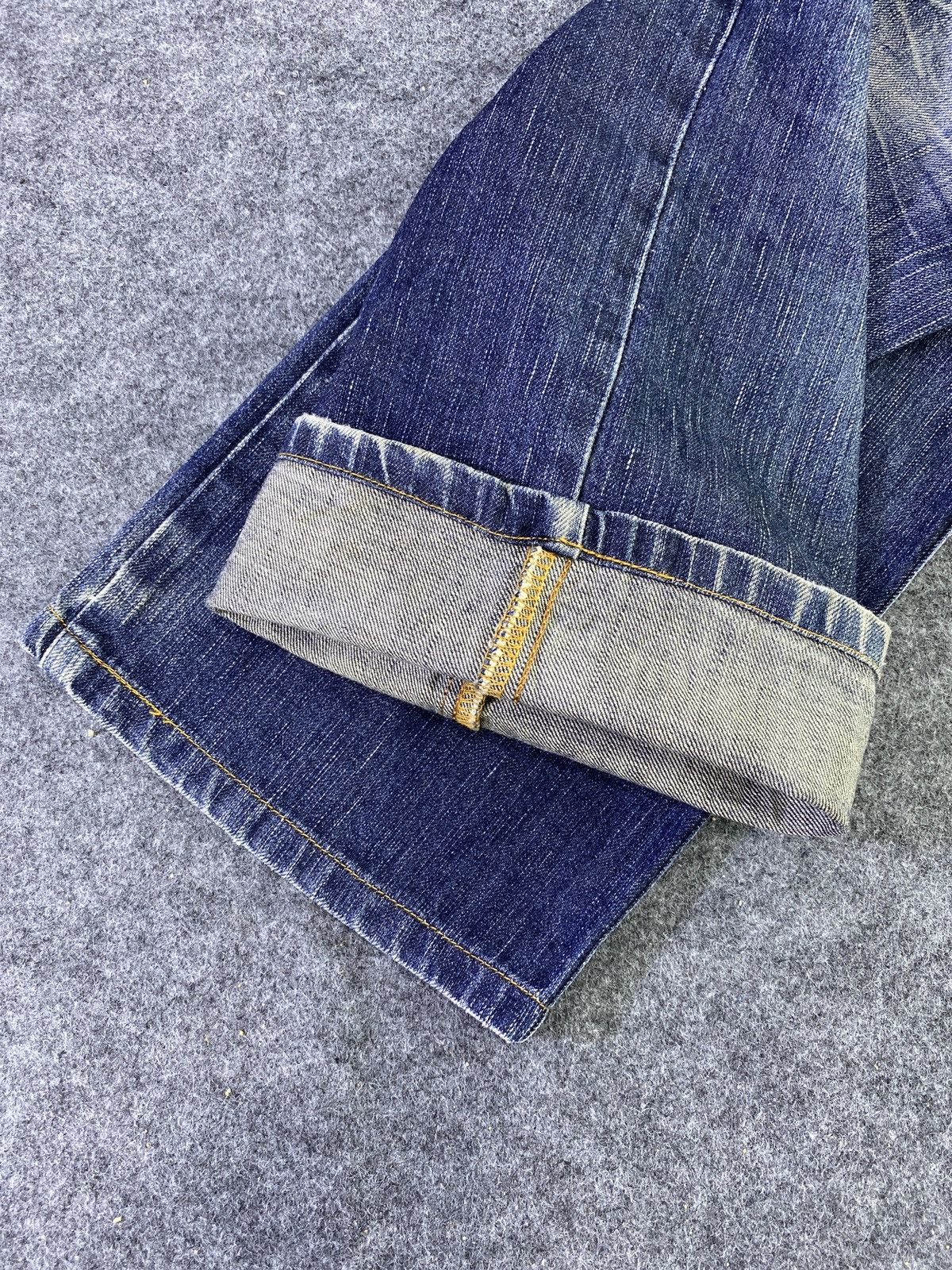 Edwin × Japanese Brand × Jean Edwin Blue Trip Wash Denim - J960 Size US 34 / EU 50 - 10 Thumbnail