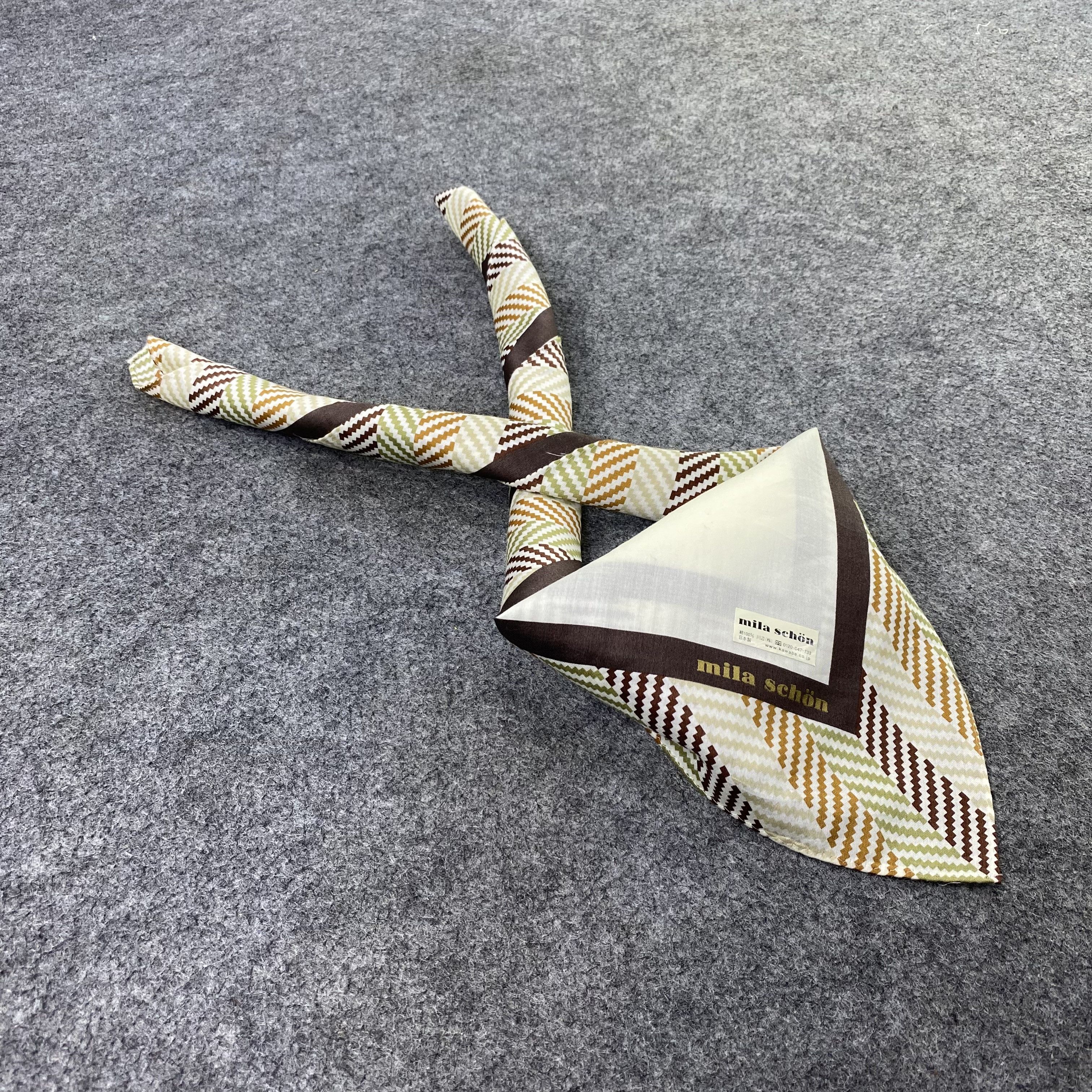 Mila Schon Mila Schon Handkerchief / Bandana / Neckerchief-B2258 Size ONE SIZE - 1 Thumbnail