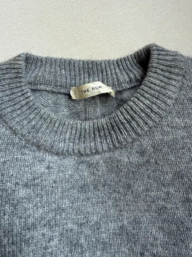 The Row The Row Crew neck grey cashmere knit Size US XS / EU 42 / 0 - 5 Thumbnail