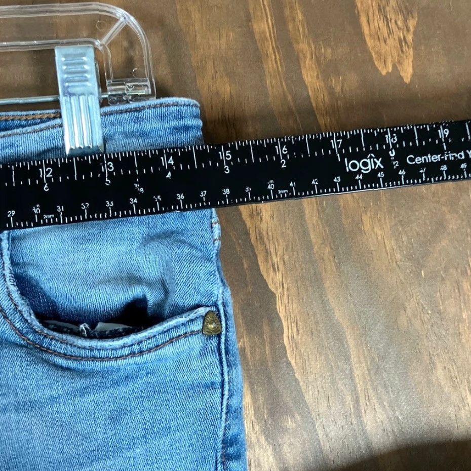 Vintage KUT from the Kloth Jeans Women 6 Blue Denim Skinny Ankle Distressed Stretch 5-Pocket Regular Womens Size 29" - 6 Thumbnail