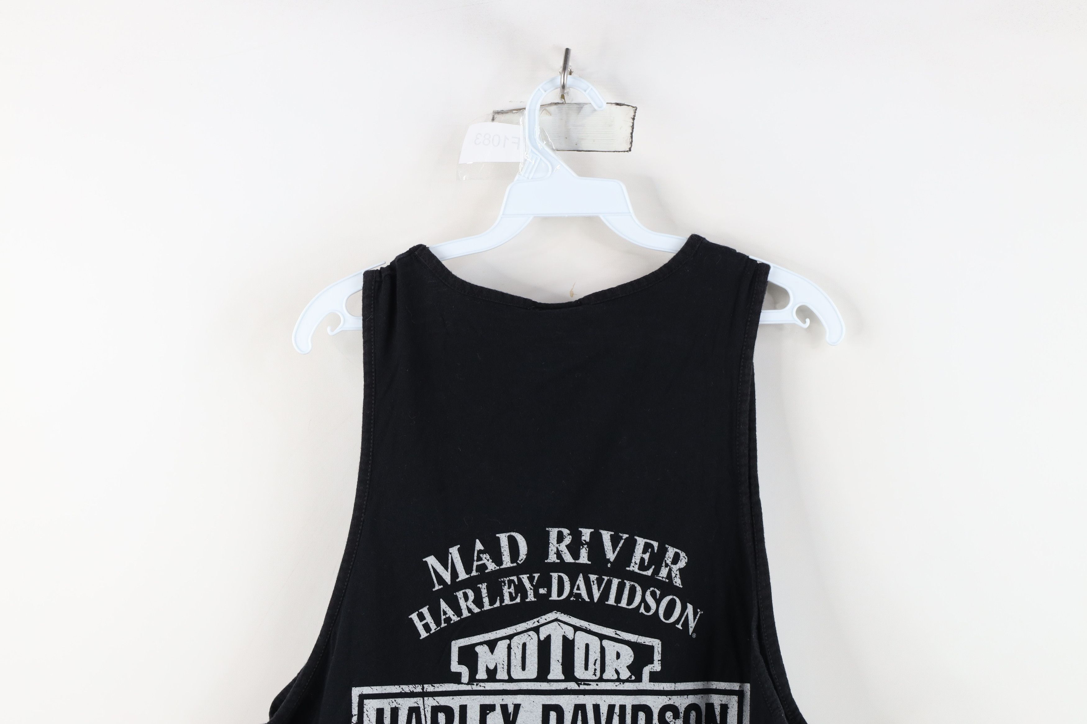 Harley Davidson Y2K Harley Davidson River Skull Skeleton Tank Top T-Shirt Size US L / EU 52-54 / 3 - 11 Thumbnail