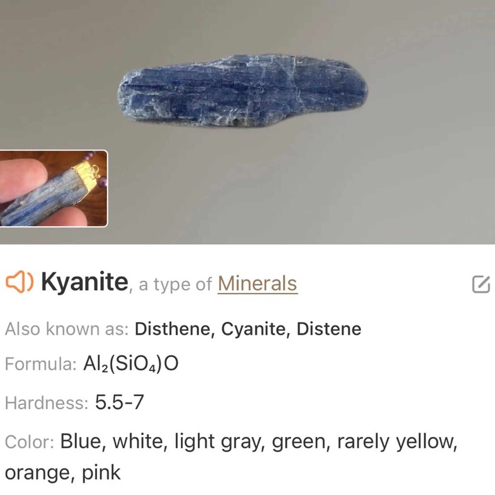 Handmade Handcrafted repurpose kyanite and amethyst Pearl necklace Size ONE SIZE - 13 Thumbnail