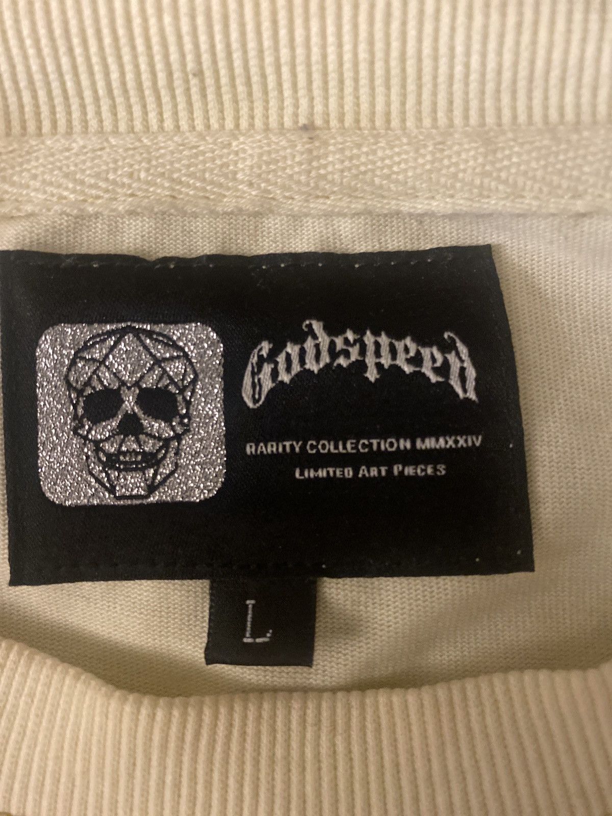 Godspeed Long sleeved tan Godspeed t shirt Size US L / EU 52-54 / 3 - 7 Thumbnail