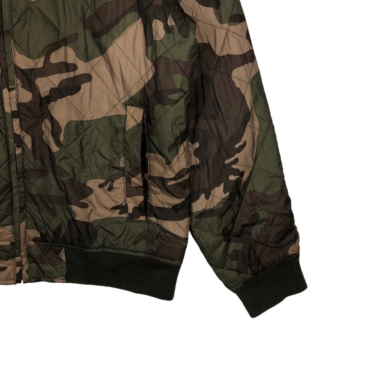 Japanese Brand 🔥90’s Camo Bomber Jacket Old Navy Buzz Ricksons Design Size US S / EU 44-46 / 1 - 5 Thumbnail