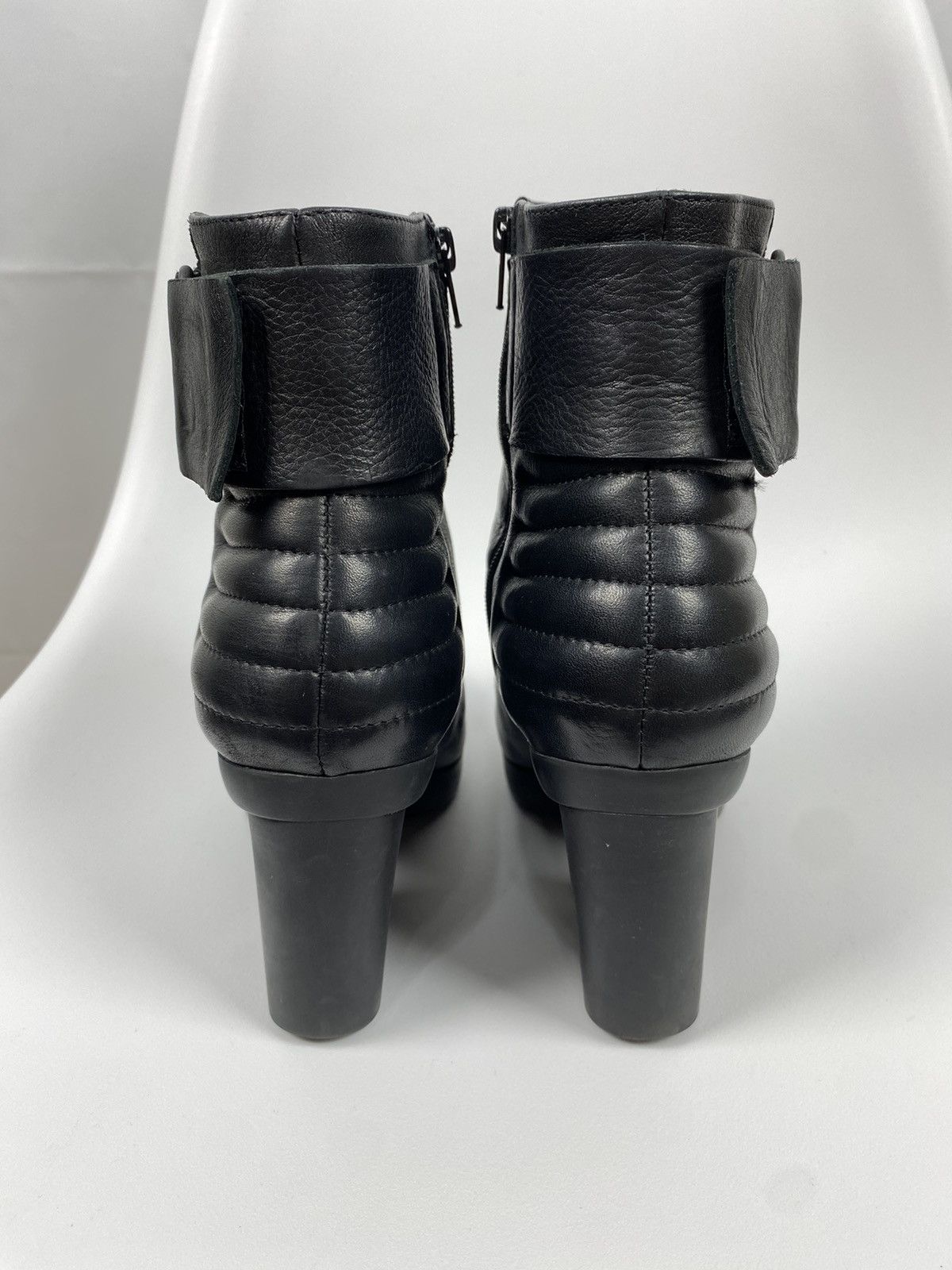 Vic Matie 87 Genuine Leather Bootie Ankle Zip size 38,5