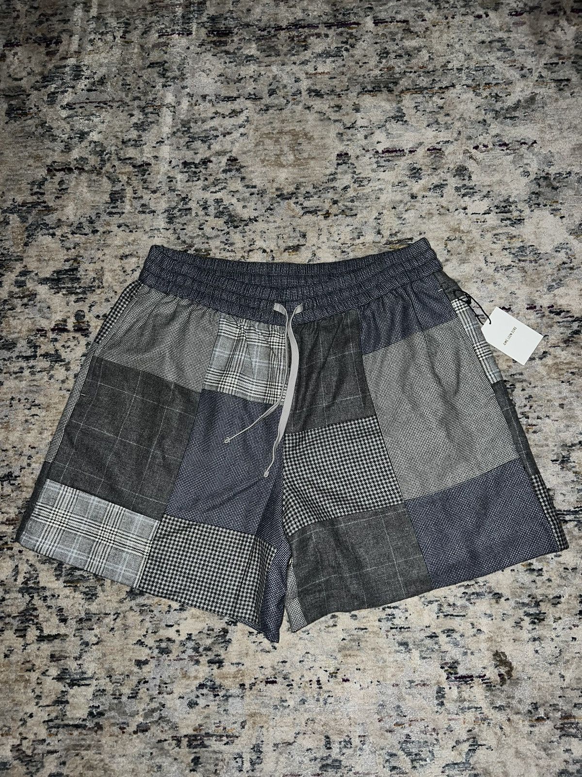 image of Aime Leon Dore Ald Patchwork Shorts Size Xl, Men's