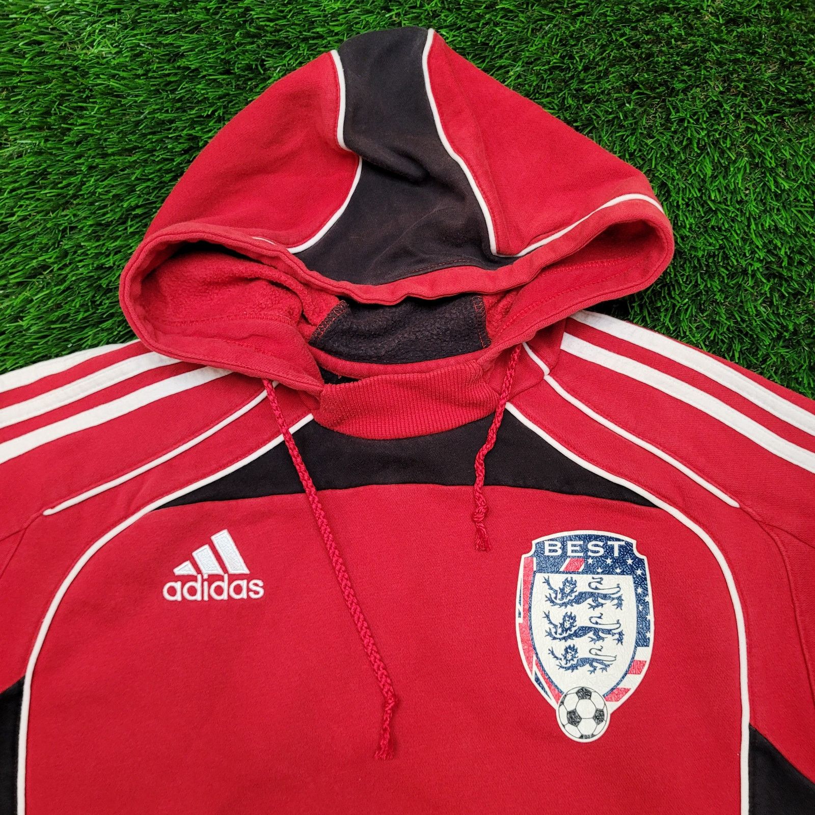 Adidas Adidas Y2K Soccer Hoodie M George Best Blokecore Terrace Size US M / EU 48-50 / 2 - 3 Thumbnail