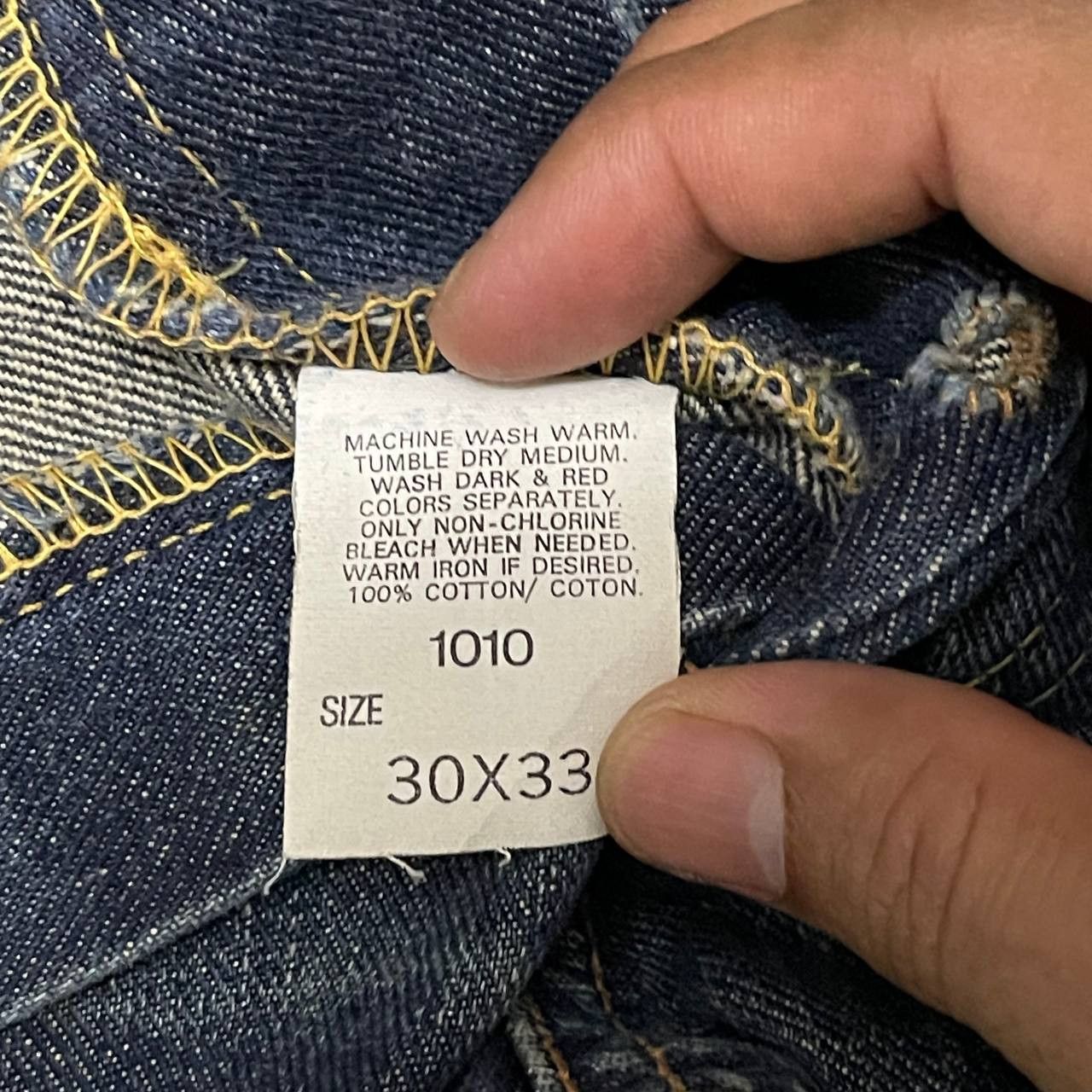 Lee Vintage Lee Riders Half Selvedge Denim Size US 30 / EU 46 - 12 Thumbnail