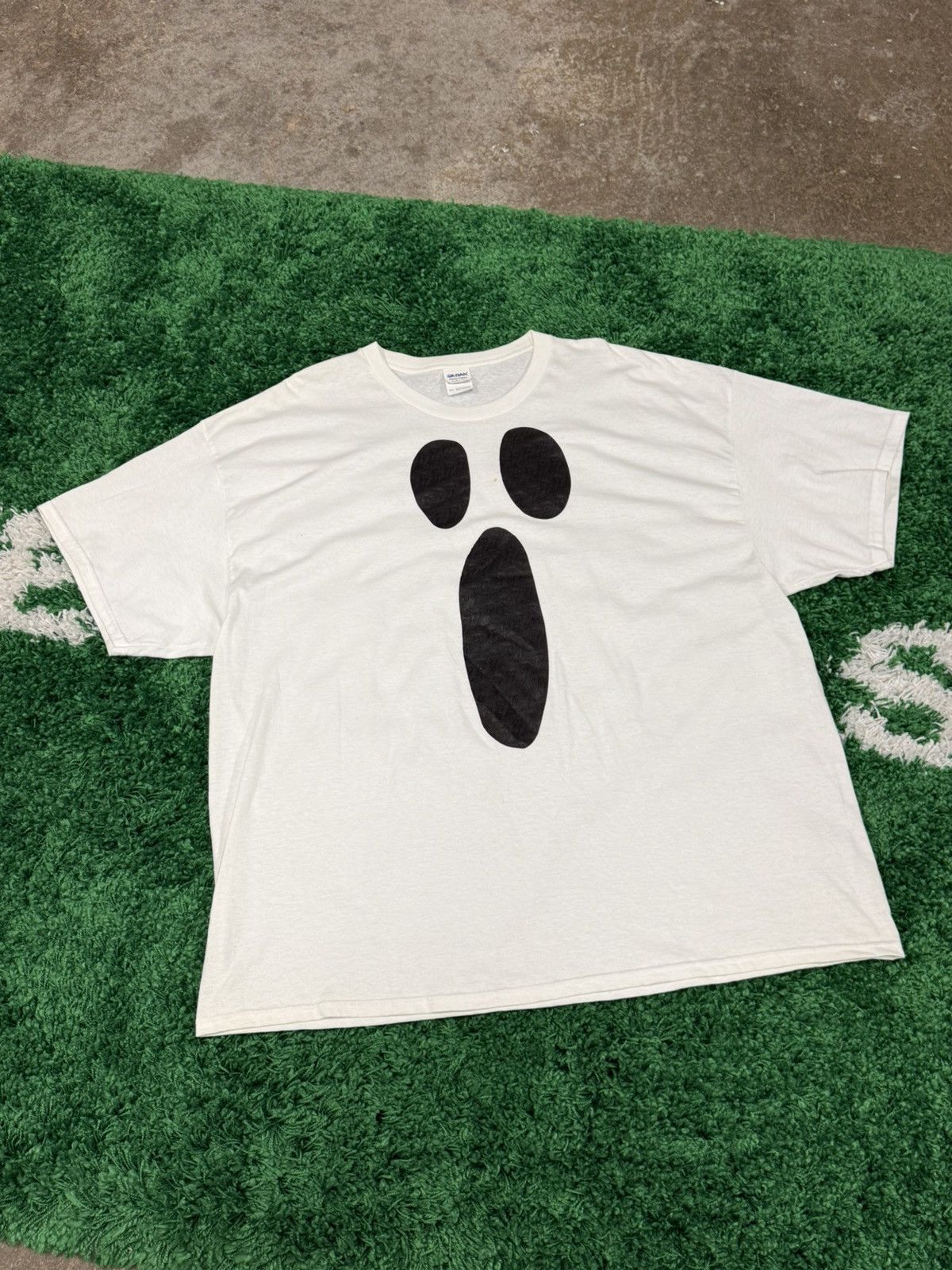 Gildan Vintage Gildan Ghost Spooky White Halloween Tee 3XL XXXL Size US XXL / EU 58 / 5 - 1 Thumbnail