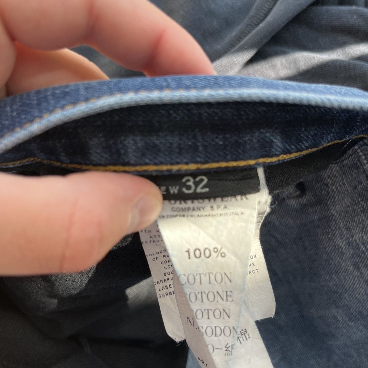 Stone Island STONE ISLAND Jeans Blue Denim Vintage Size US 32 / EU 48 - 13 Thumbnail
