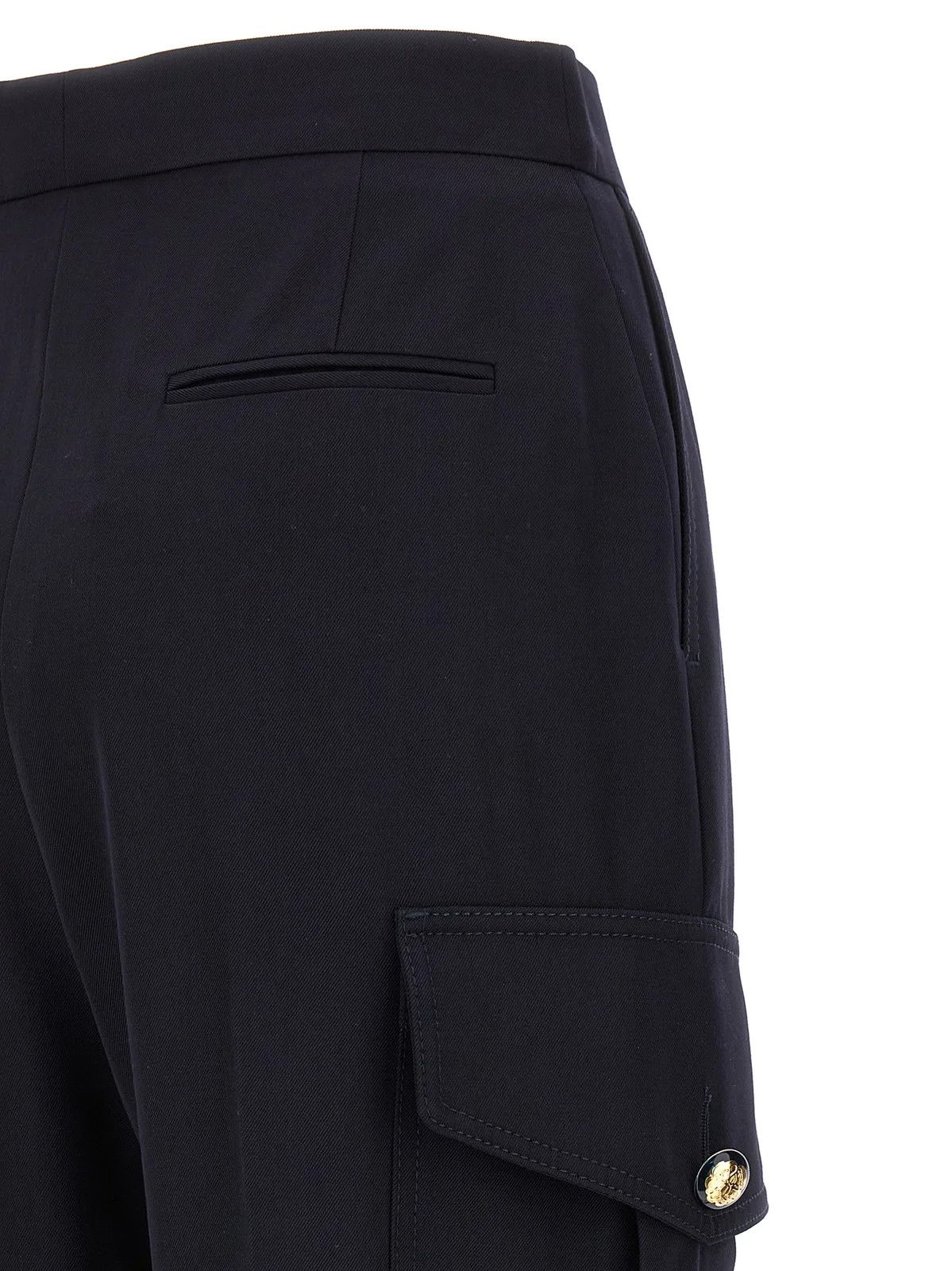 Alexander McQueen o1y0325 Pant in Midnight Blue Size 26" / US 2 / IT 38 - 4 Thumbnail