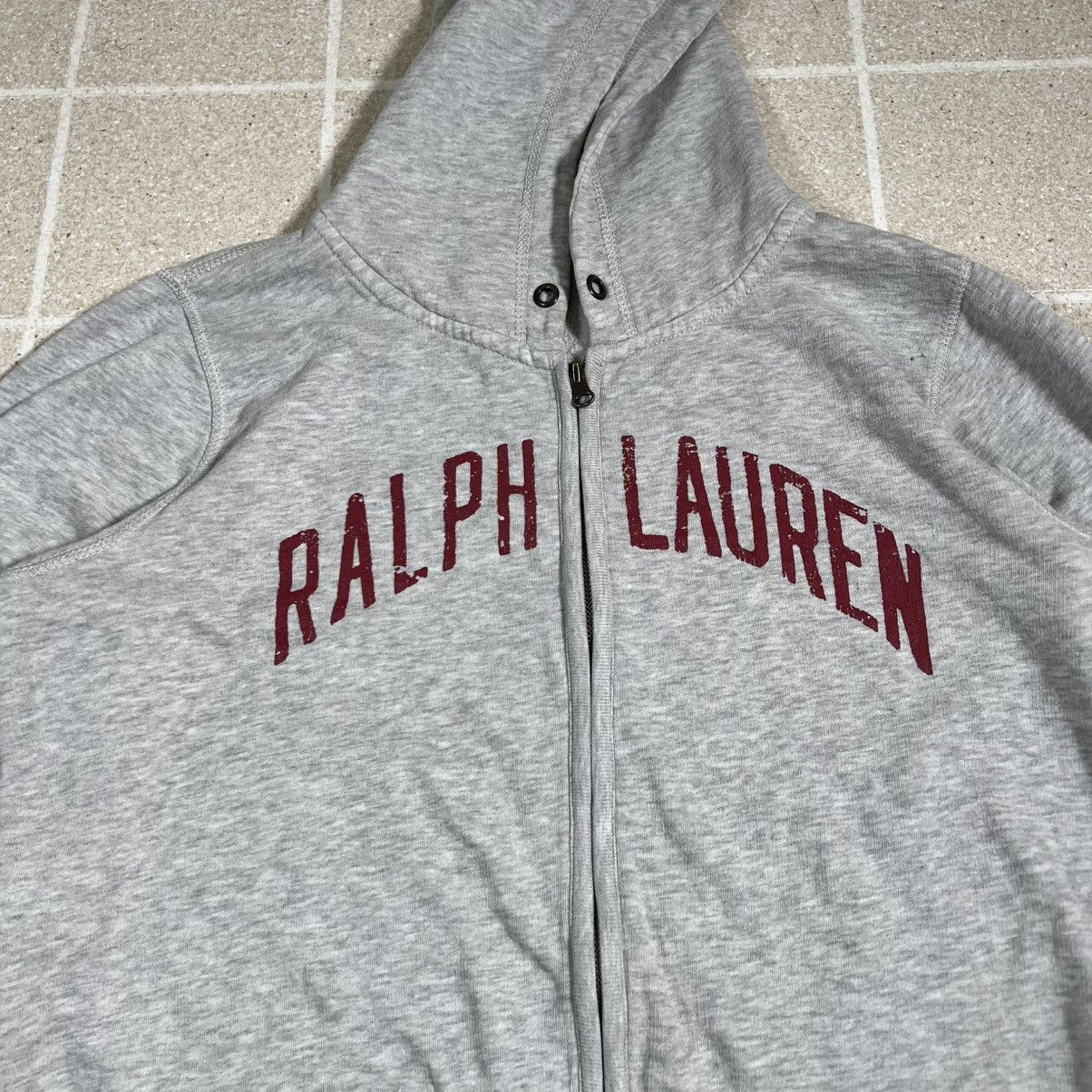 Polo Ralph Lauren Vintage Polo Ralph Lauren Spell Out Full Zip Hoodie Y2K Size US S / EU 44-46 / 1 - 2 Thumbnail