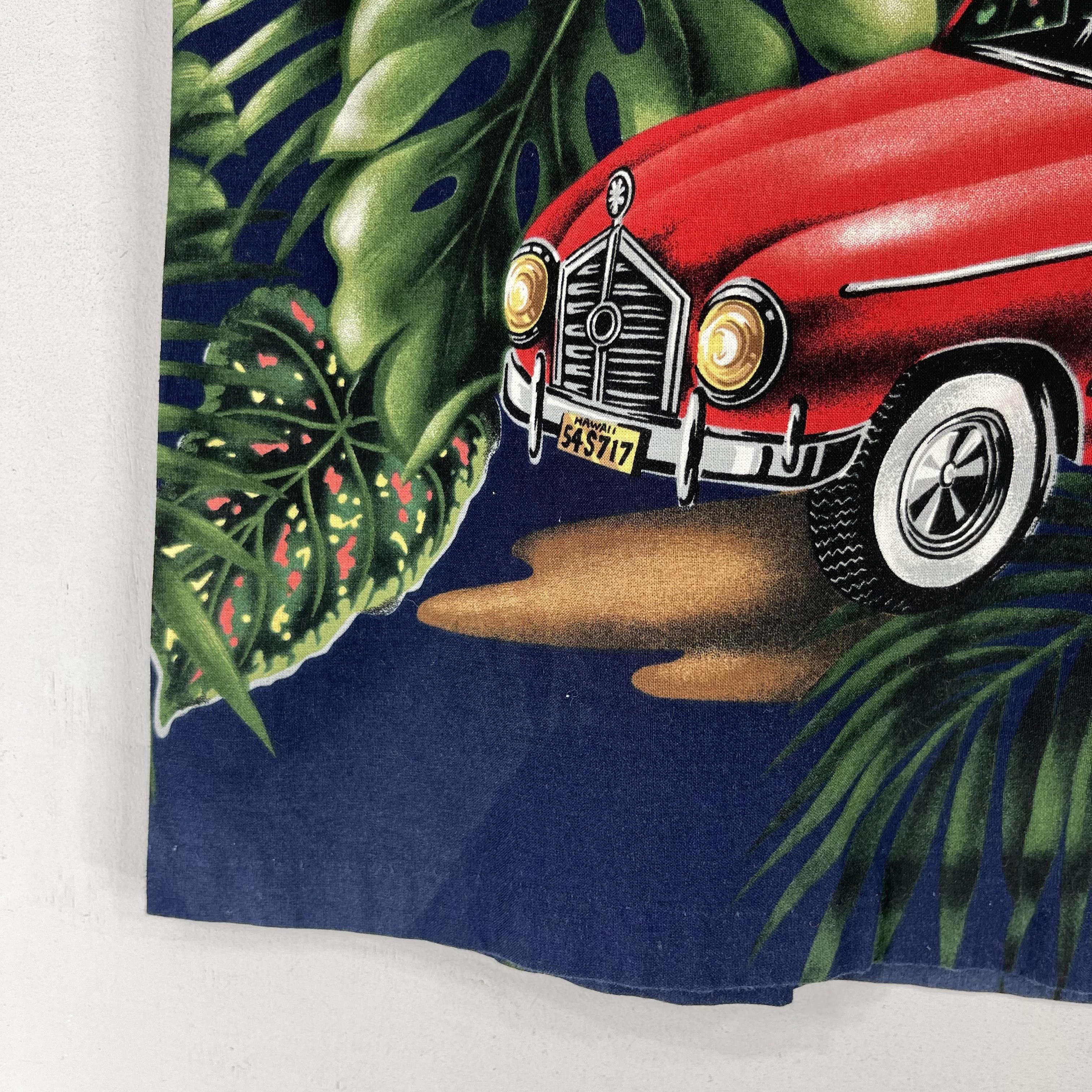 Vintage Vintage RJC Hawaii Tropical Classic Cars Motive Shirt Size US XL / EU 56 / 4 - 6 Thumbnail