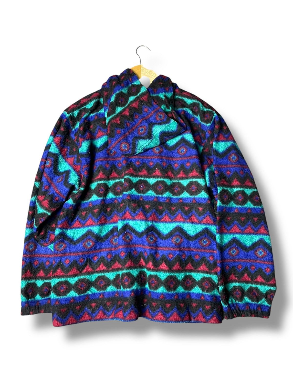 Japanese Brand × Vintage Eptemete Sports Pop Art Hooded Fleece Jacket (82) Size US S / EU 44-46 / 1 - 7 Thumbnail