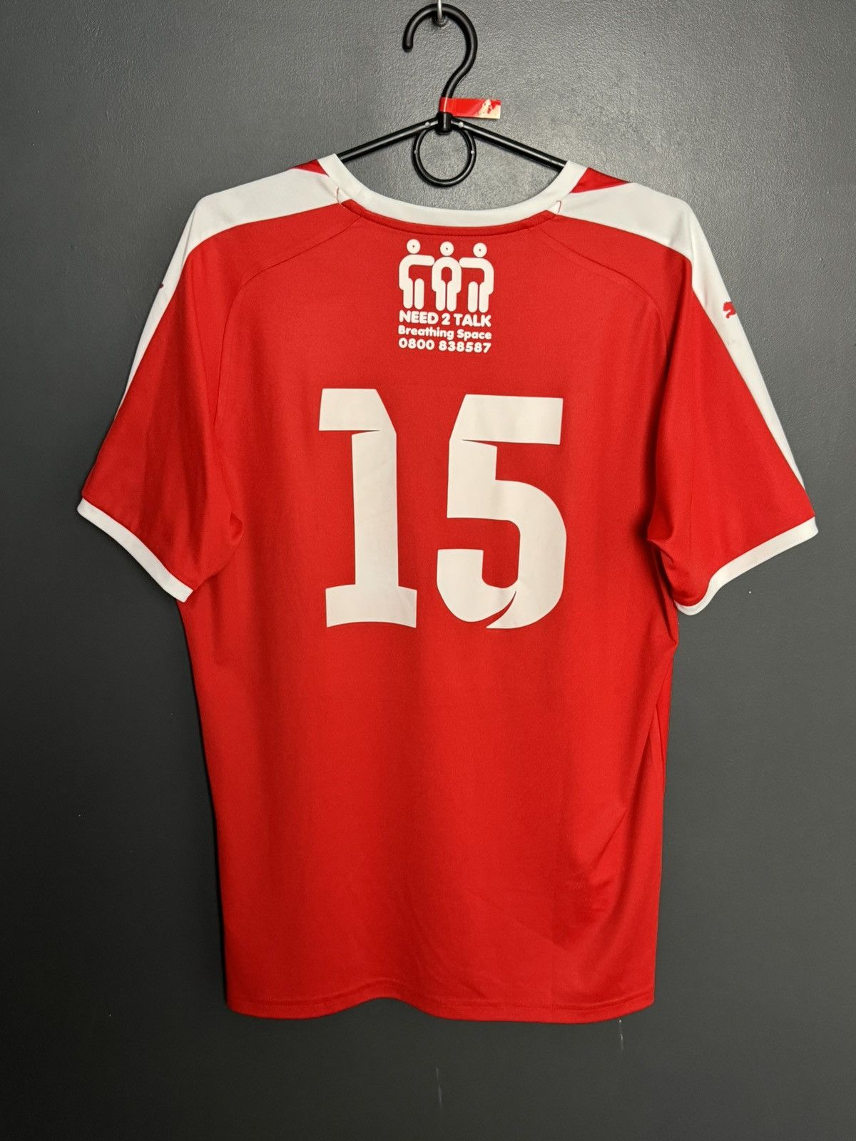 Puma Cumbernauld Colts 21/22 Away Football Jersey T-Shirt Size US M / EU 48-50 / 2 - 2 Thumbnail