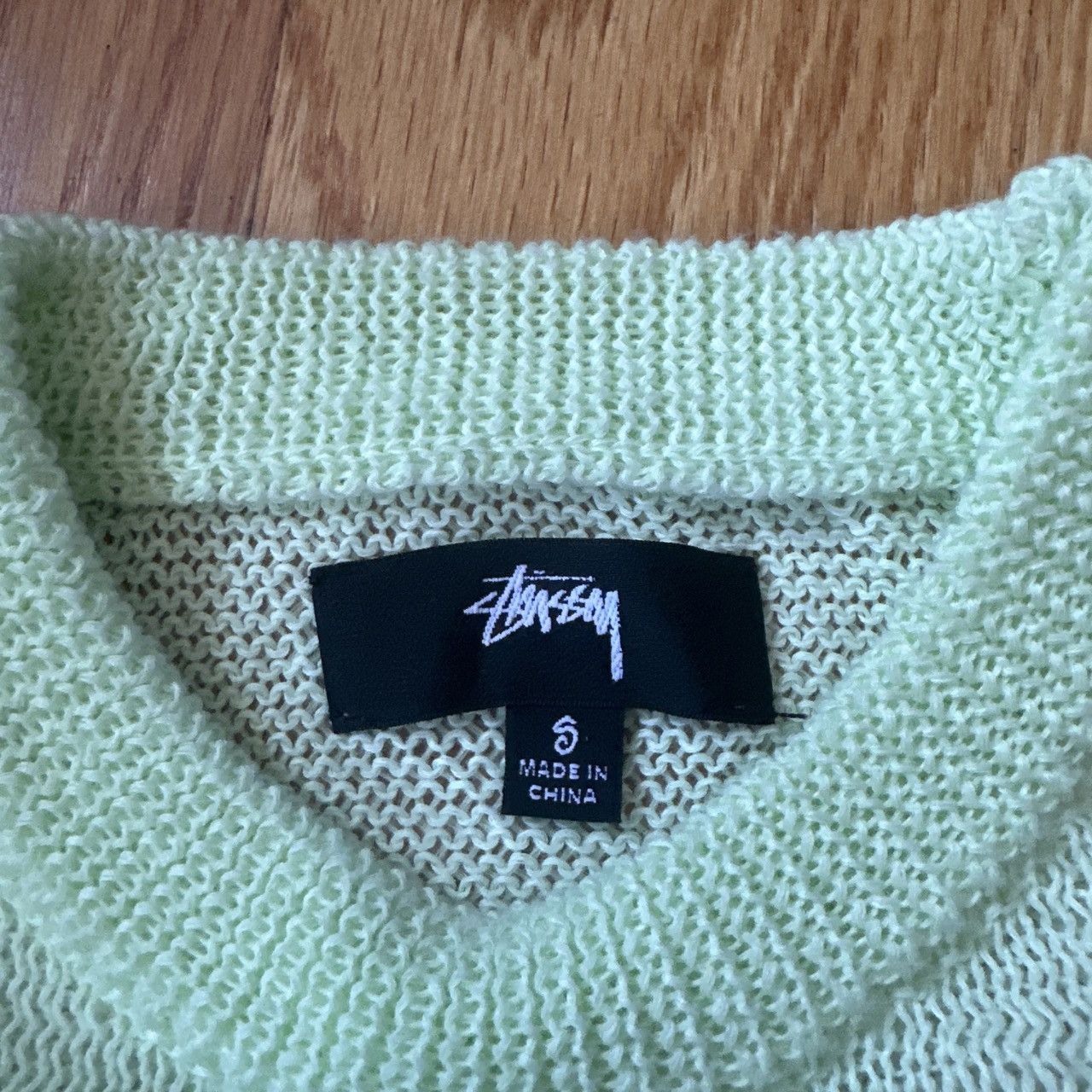 STUSSY LIGHT SENSITIVE SWEATER