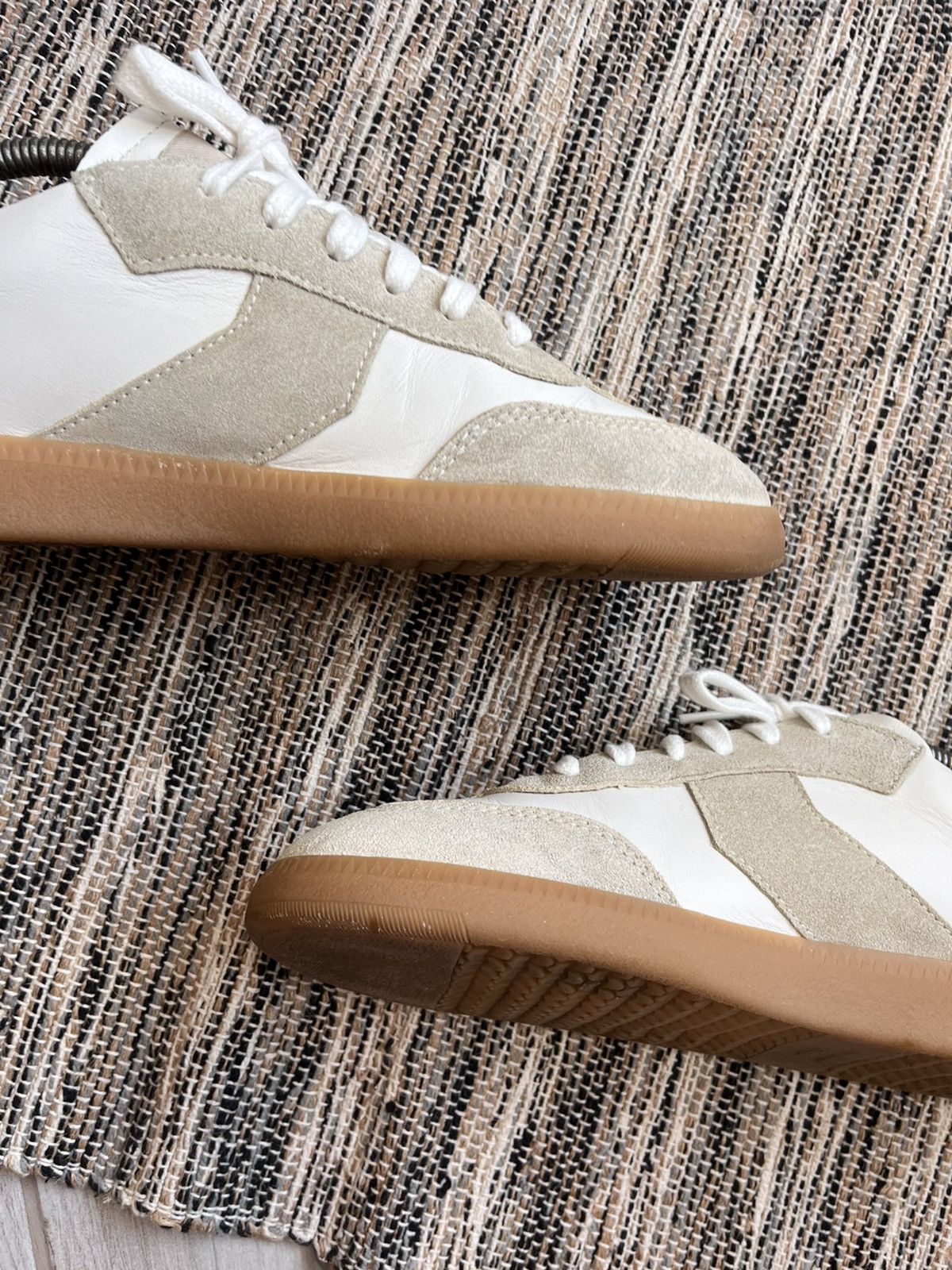 ME+EM Me+Em sneakers keep walking white BW sports style size 39 Size US 8 / IT 38 - 7 Thumbnail