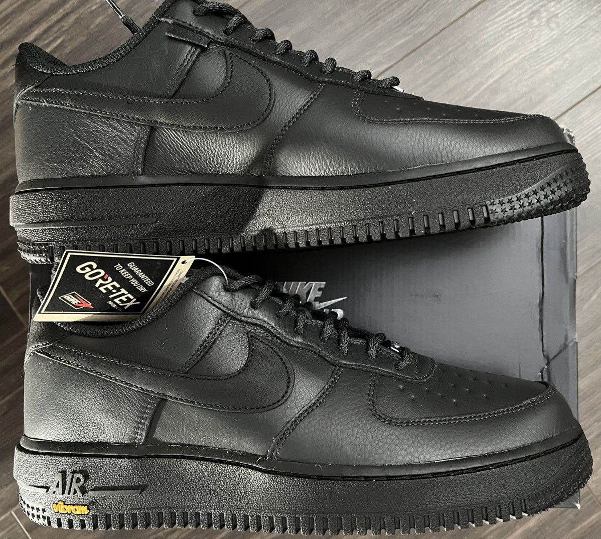Nike Nike Air force1 Gore Tex Black 10US Size US 10 / EU 43 - 7 Thumbnail