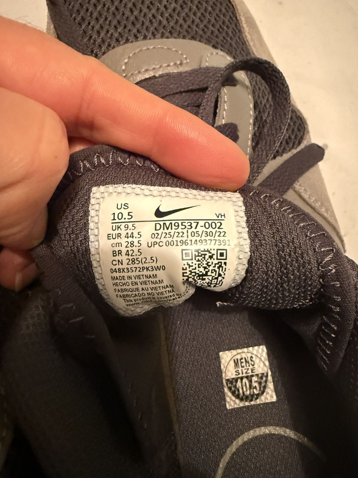 Nike Nike Air Max SYSTM gray sneakers - men size 10.5 Size US 10.5 / EU 43-44 - 8 Thumbnail