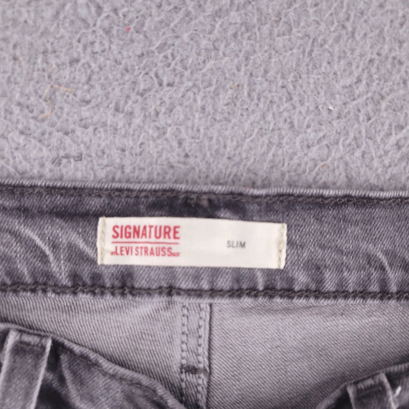 Levi's Levis Jeans Mens 38x31 Gray Slim Straight Denim 99%Cotton 1% Elastane Size US 38 / EU 54 - 5 Thumbnail