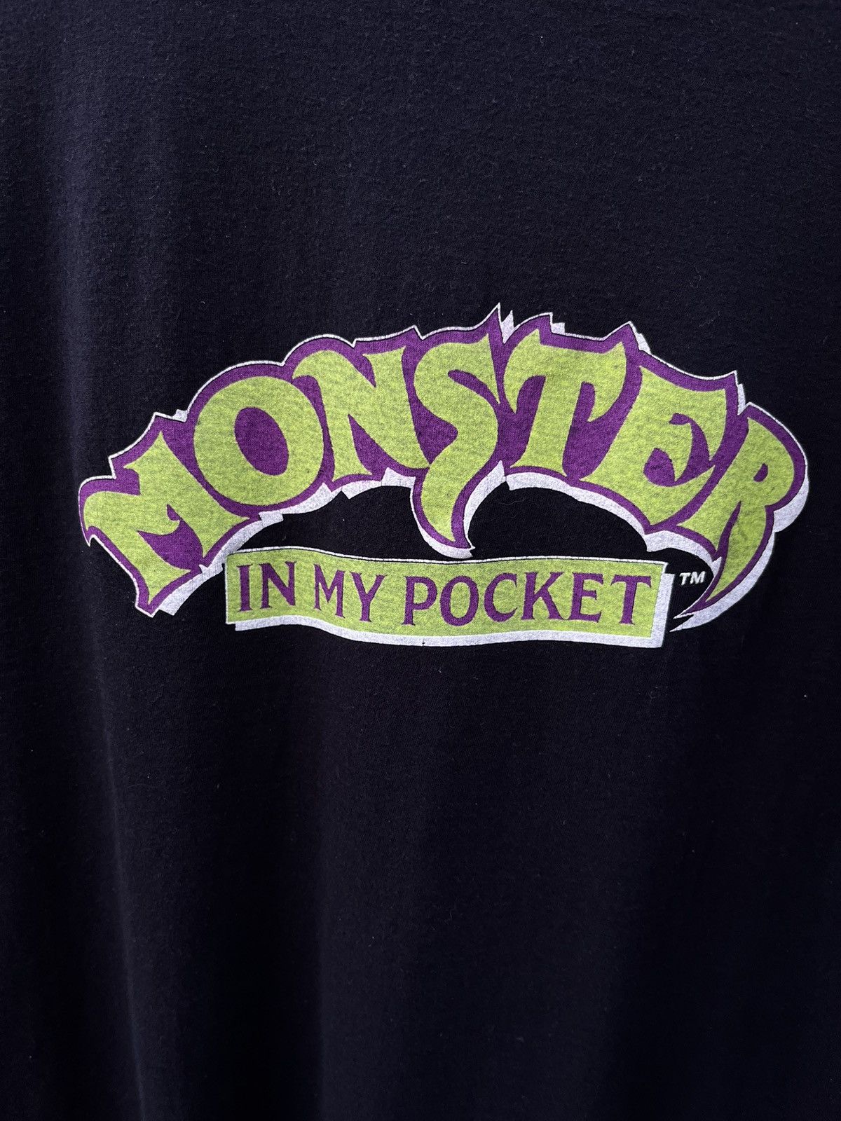 Vintage ‼️1991 VINTAGE VERY RARE Y2K MONSTER IN MY POCKET GRAPHIC 90S Size US L / EU 52-54 / 3 - 8 Thumbnail