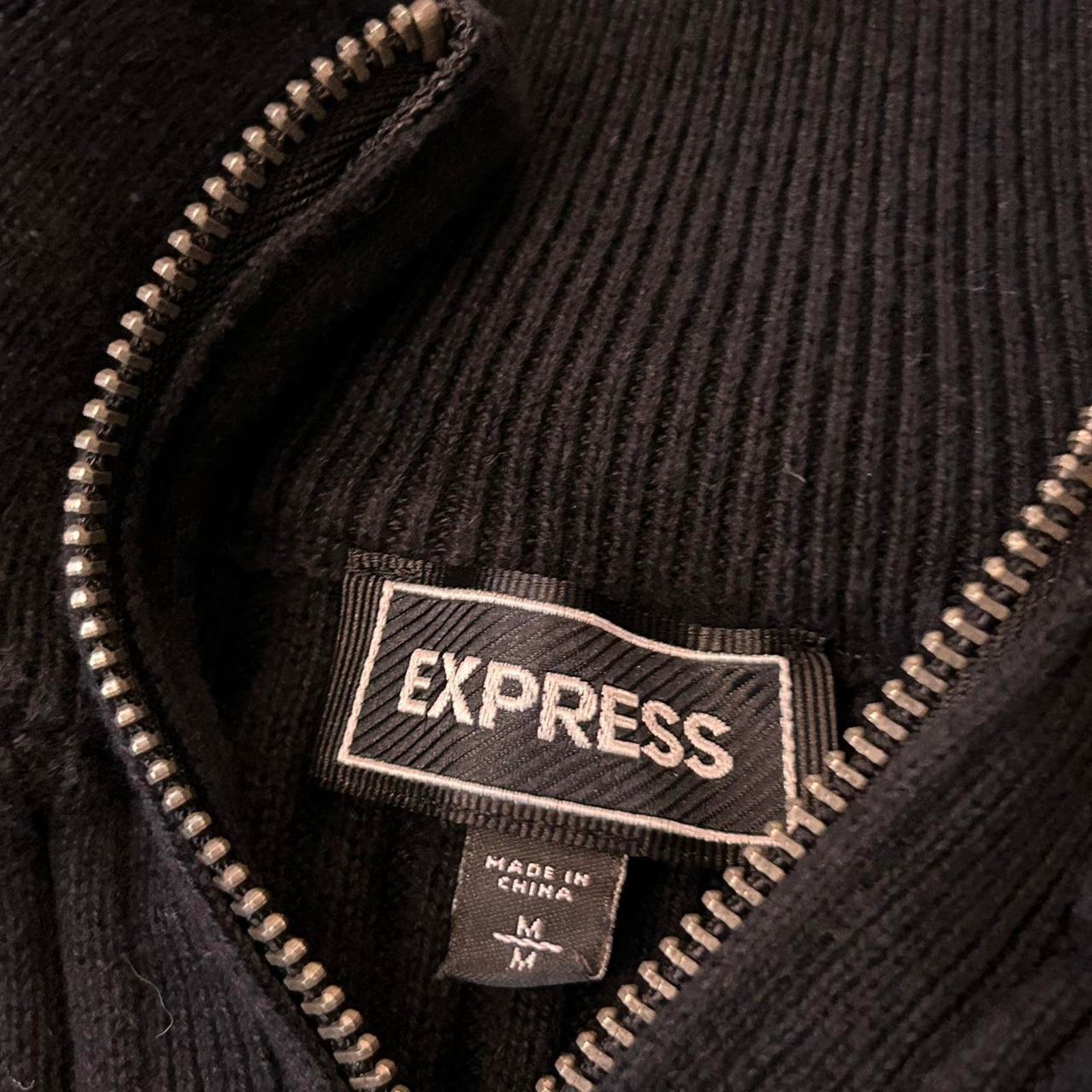 Express Express ribbed jumper Size M / US 6-8 / IT 42-44 - 2 Thumbnail