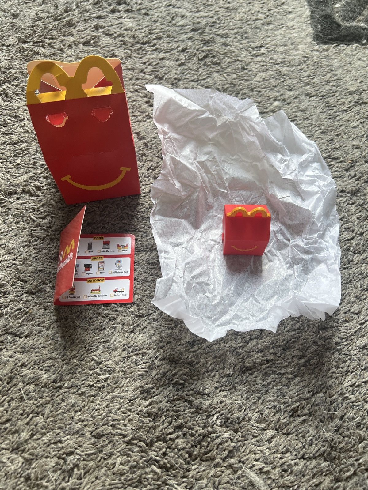 Hypebeast 2025 Lil McDonald’s Happy Meal Box Miniature Size ONE SIZE - 1 Thumbnail