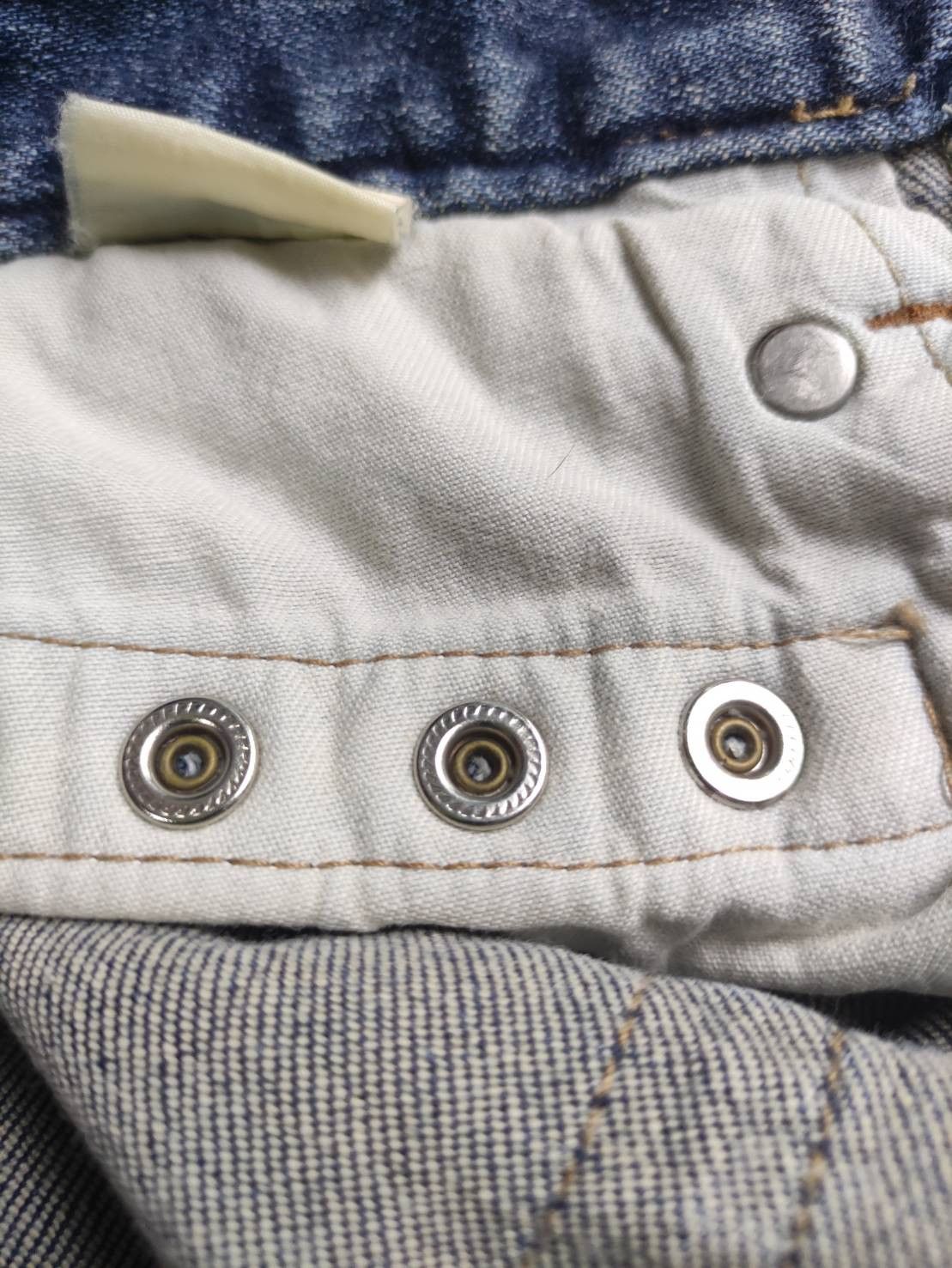 Hysteric Glamour Vtg Hysteric Glamour Pyramid Stud Y2K Faded Jeans Size 29" - 14 Thumbnail