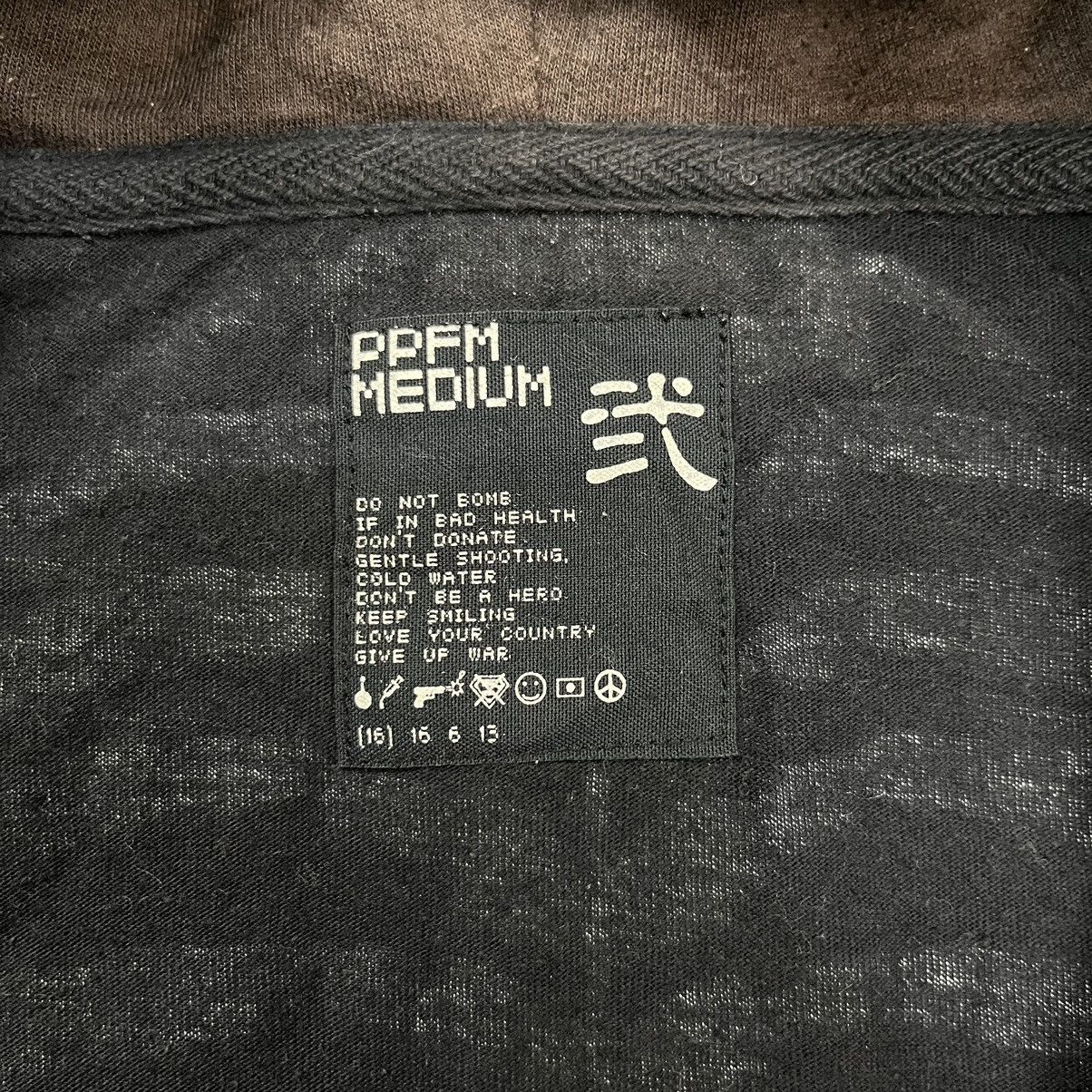 If Six Was Nine × Le Grande Bleu (L.G.B.) × PPFM Rare PPFM seditionaries multi zipper skeleton zip hoodie Size US M / EU 48-50 / 2 - 17 Thumbnail