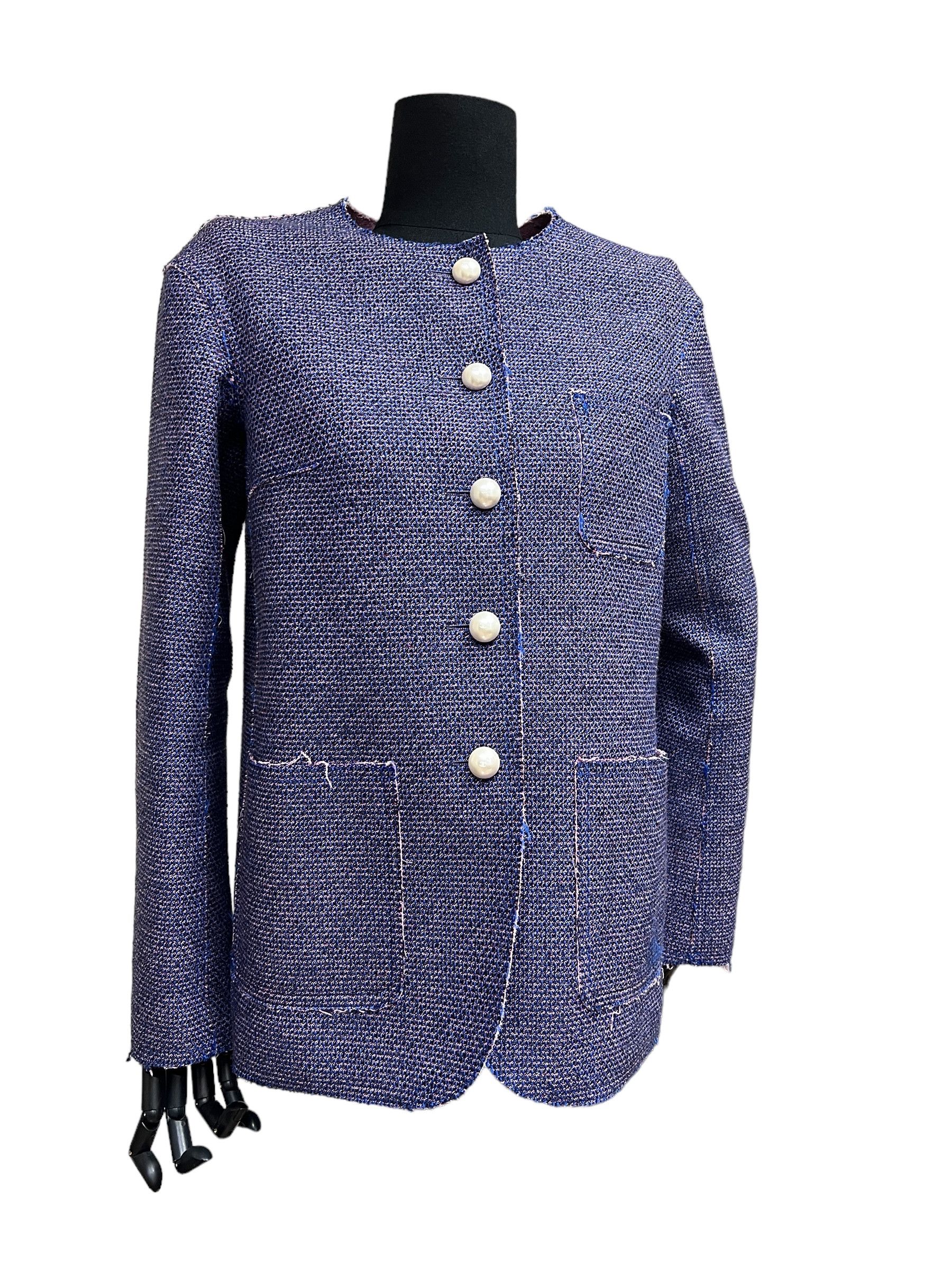 Chanel Chanel Pearl button jacekt Size XS / US 0-2 / IT 36-38 - 1 Thumbnail