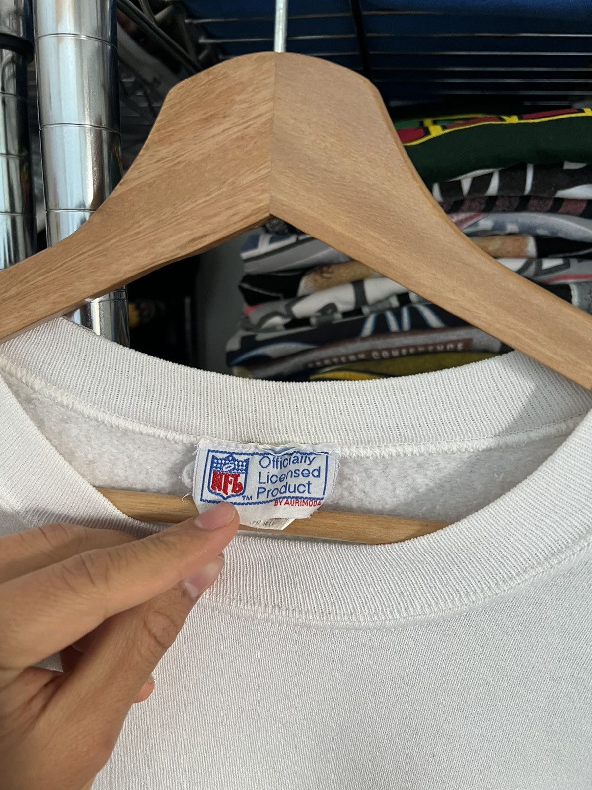 NFL 1999 Super Bowl XXXIII Football Crewneck Size US XL / EU 56 / 4 - 4 Thumbnail
