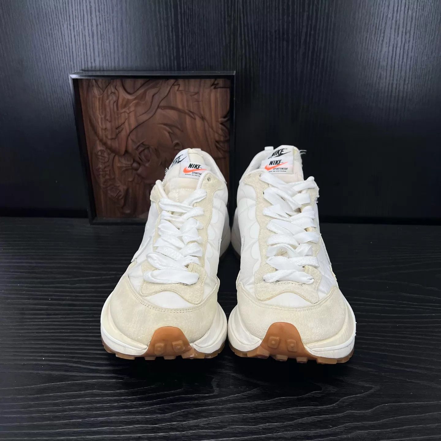 Sacai sacai vaporwaffle White Gum 44.5 with box Size US 10.5 / EU 43-44 - 5 Thumbnail